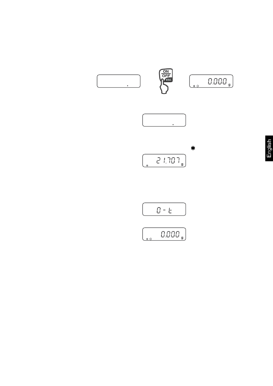 7 weighing | KERN & SOHN DLB 160-3A User Manual | Page 17 / 59