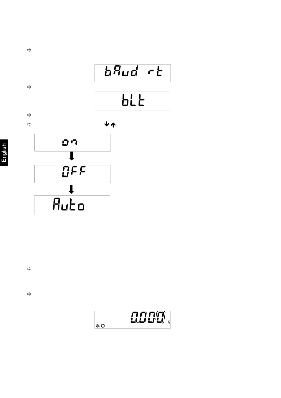 5 display background illumination | KERN & SOHN DLB 160-3A User Manual | Page 30 / 59