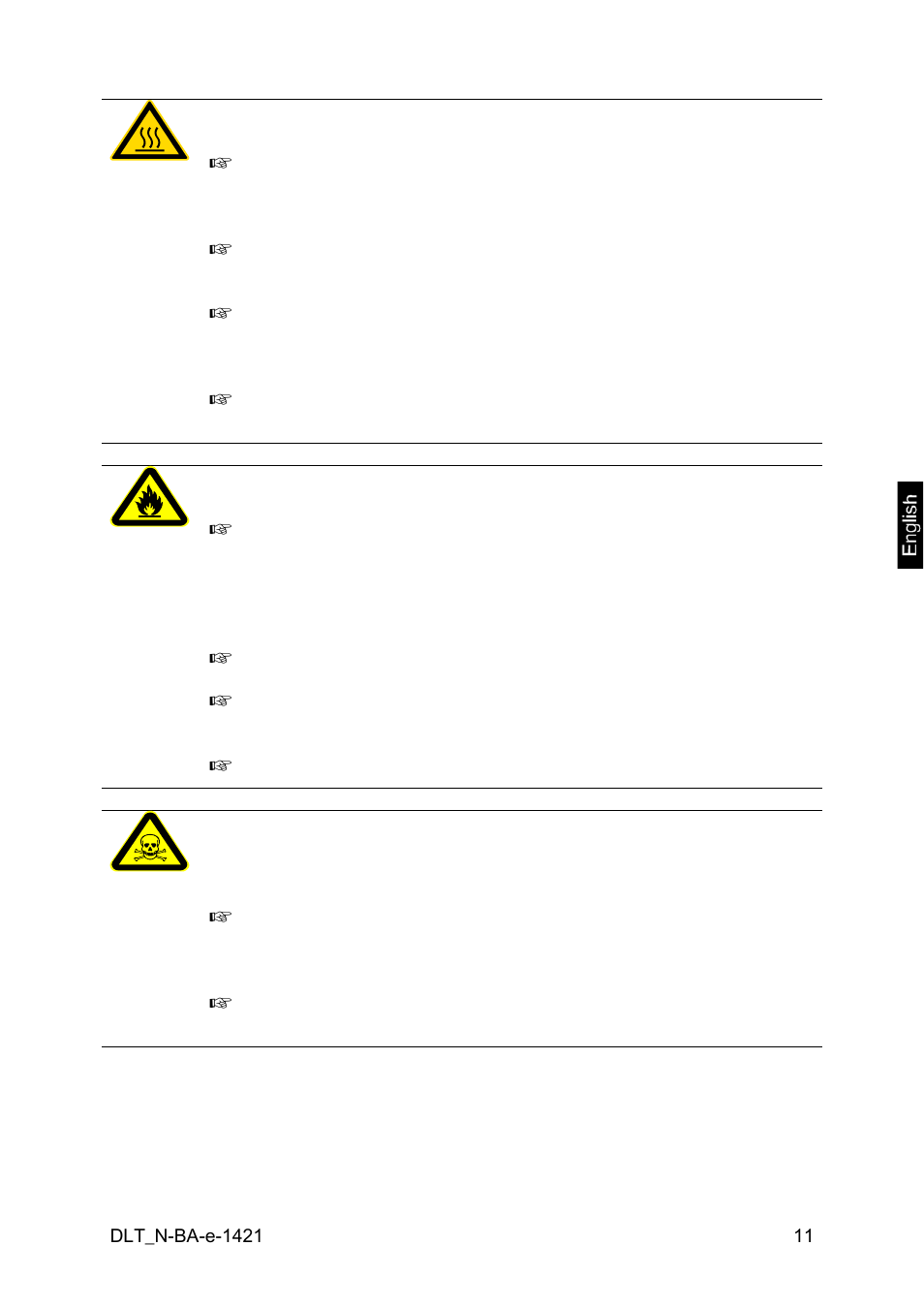 KERN & SOHN DLT 100-3N User Manual | Page 11 / 77