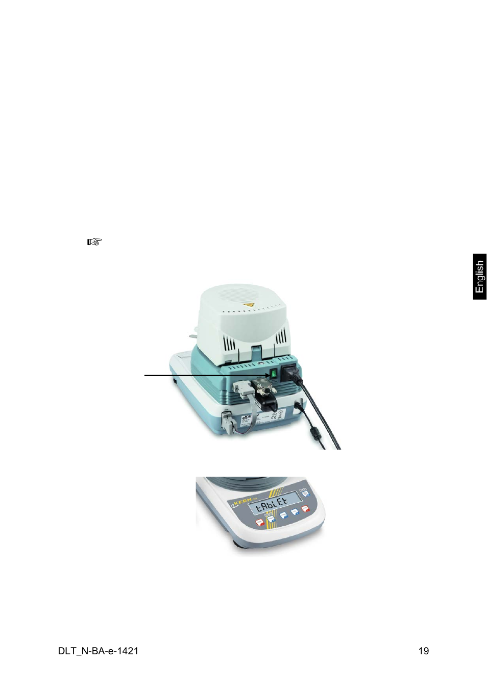 5 mains connection, 6 commissioning | KERN & SOHN DLT 100-3N User Manual | Page 19 / 77