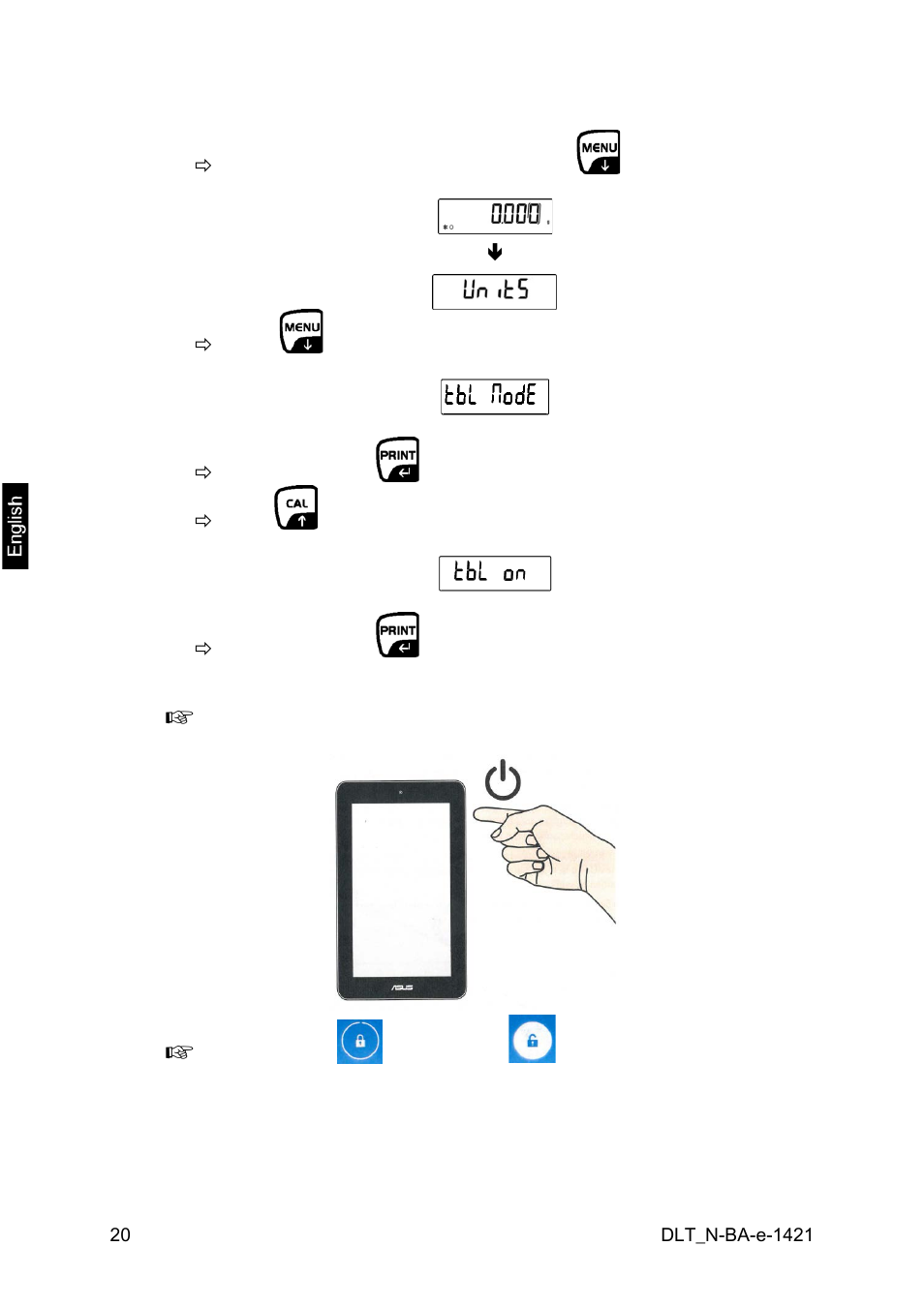 KERN & SOHN DLT 100-3N User Manual | Page 20 / 77