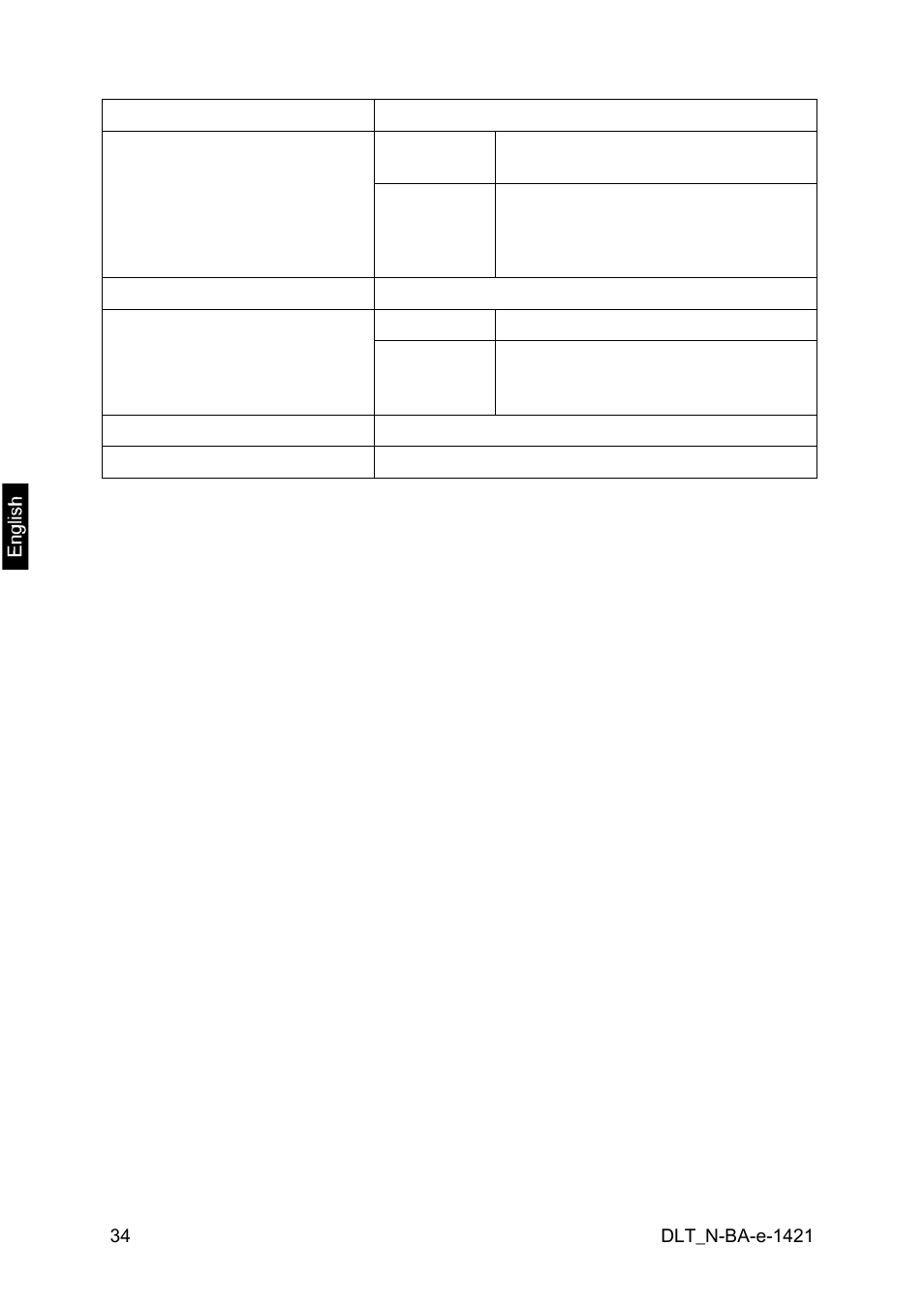 KERN & SOHN DLT 100-3N User Manual | Page 34 / 77