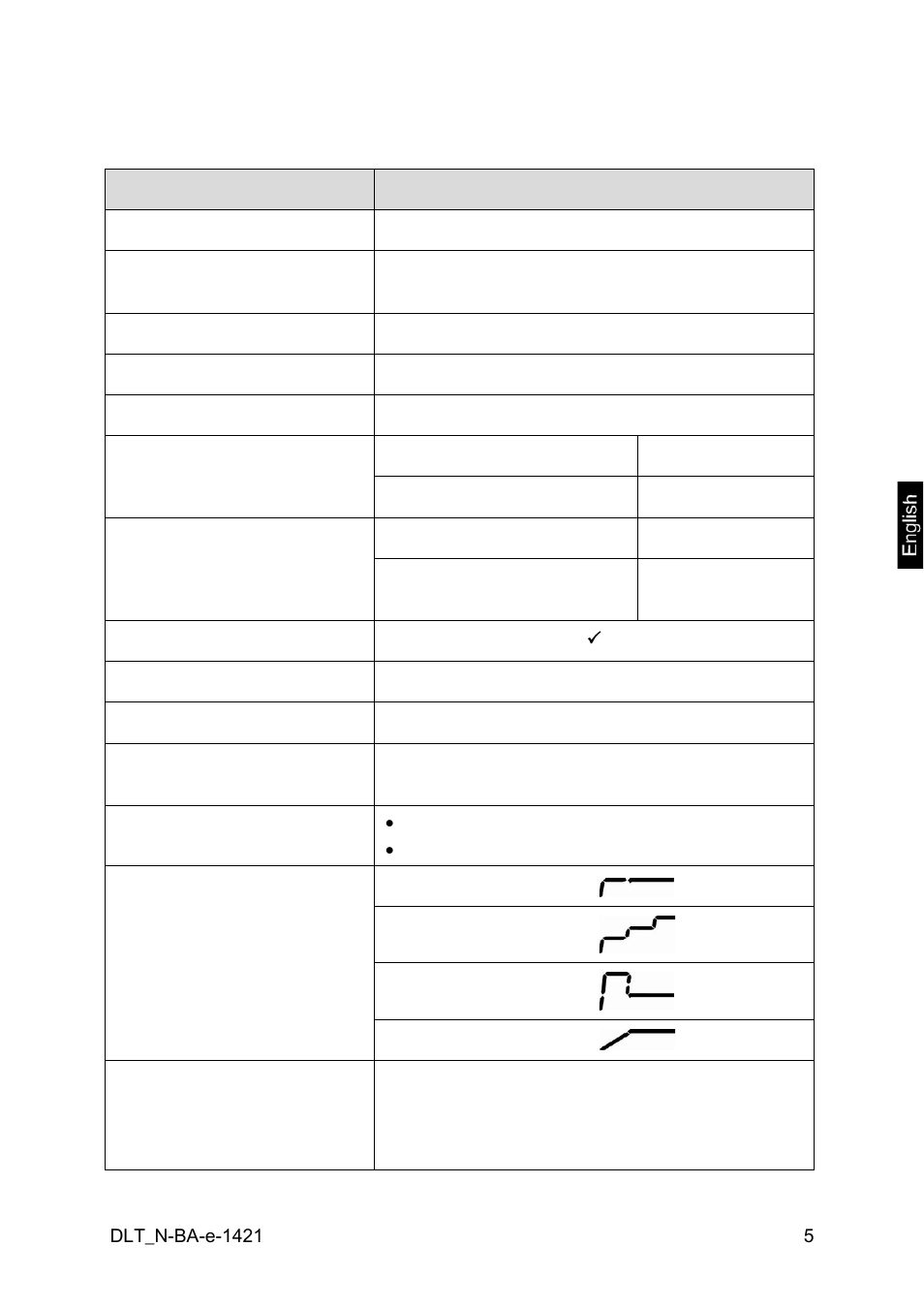 1 technical data | KERN & SOHN DLT 100-3N User Manual | Page 5 / 77