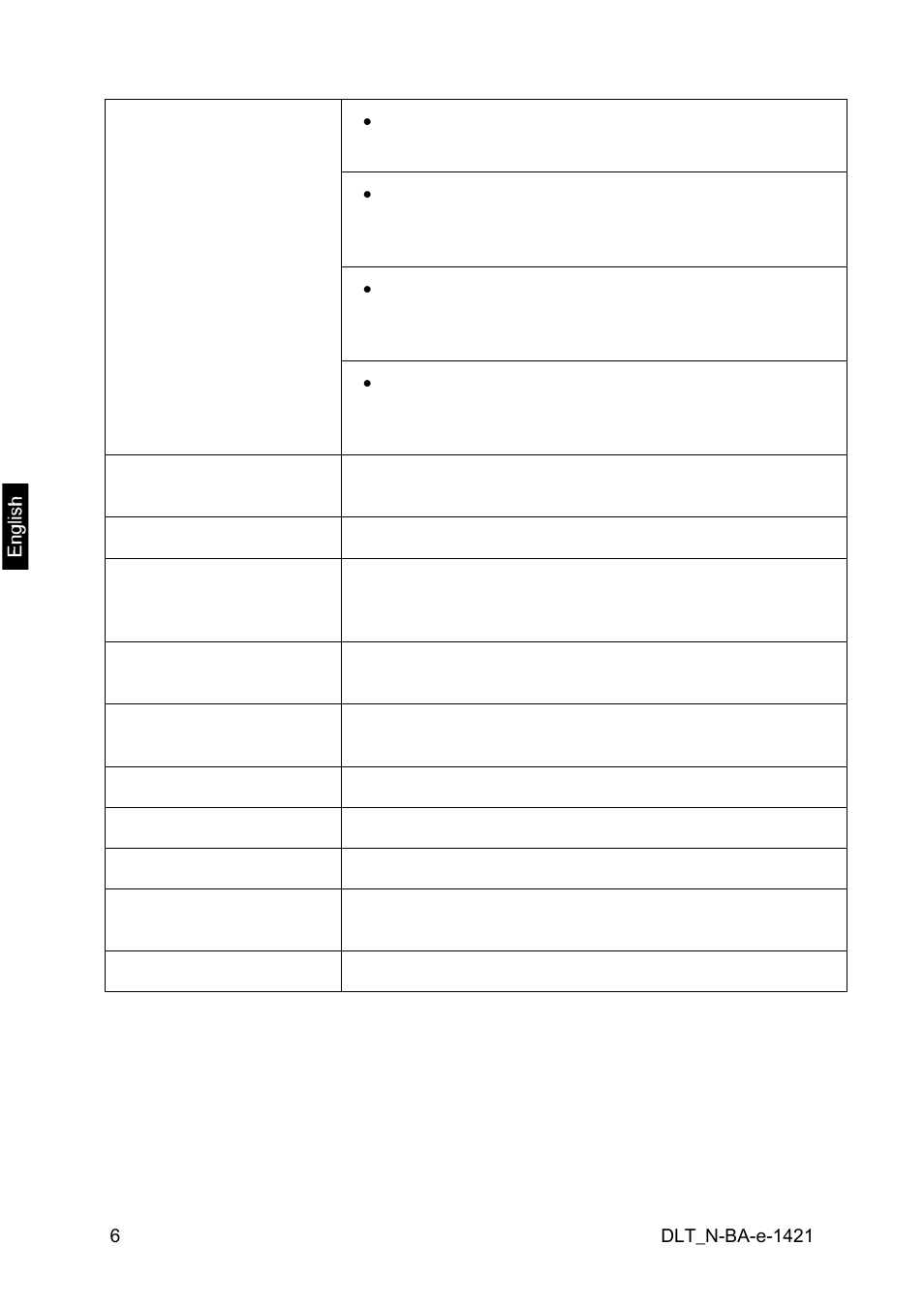 KERN & SOHN DLT 100-3N User Manual | Page 6 / 77