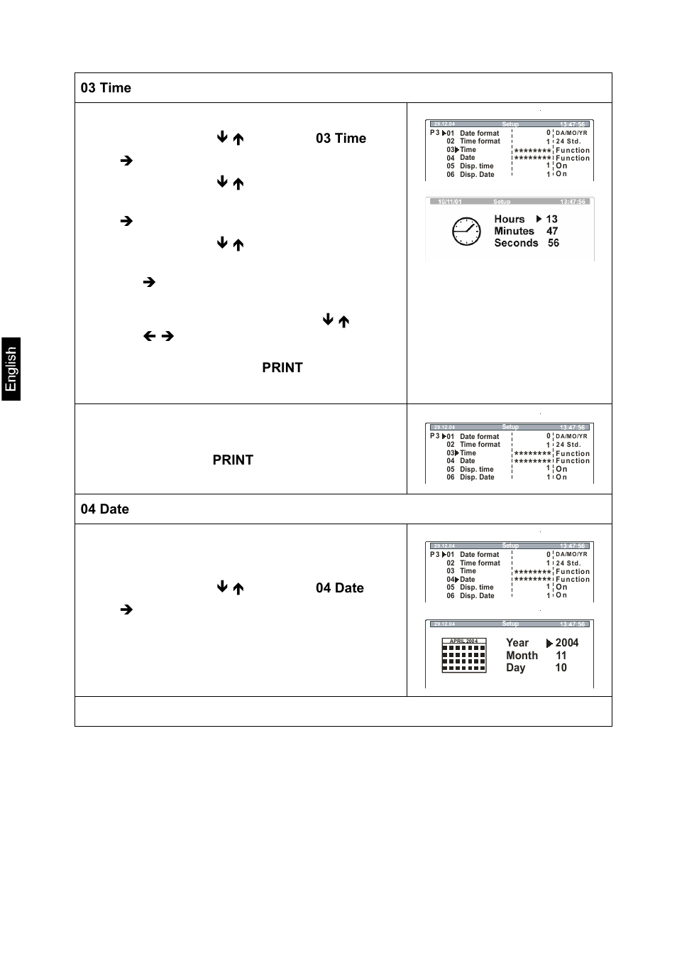 04 date | KERN & SOHN MLS 50-3C User Manual | Page 36 / 83