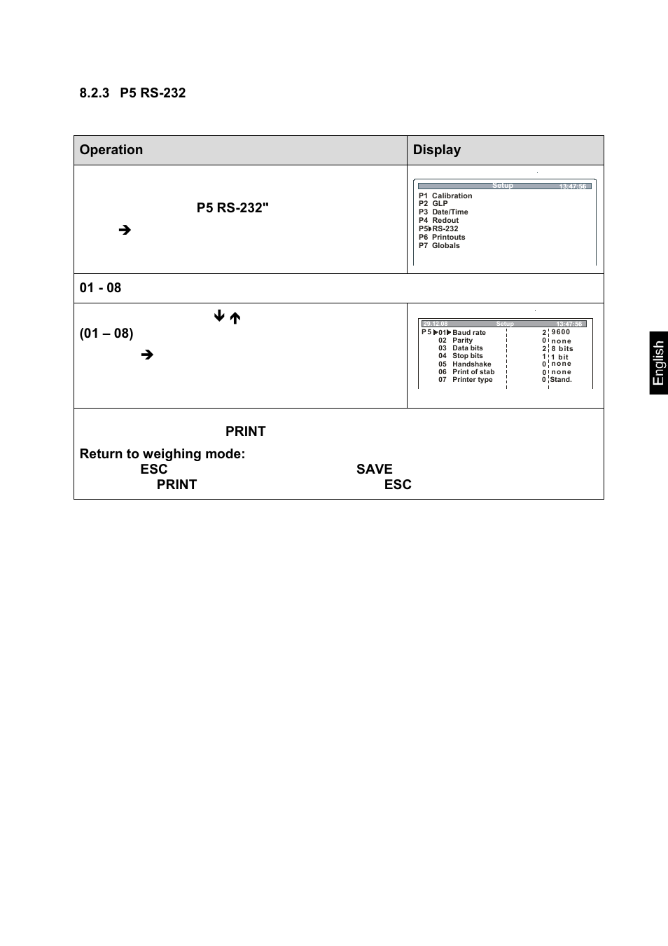 3 p5 rs-232 | KERN & SOHN MLS 50-3C User Manual | Page 39 / 83