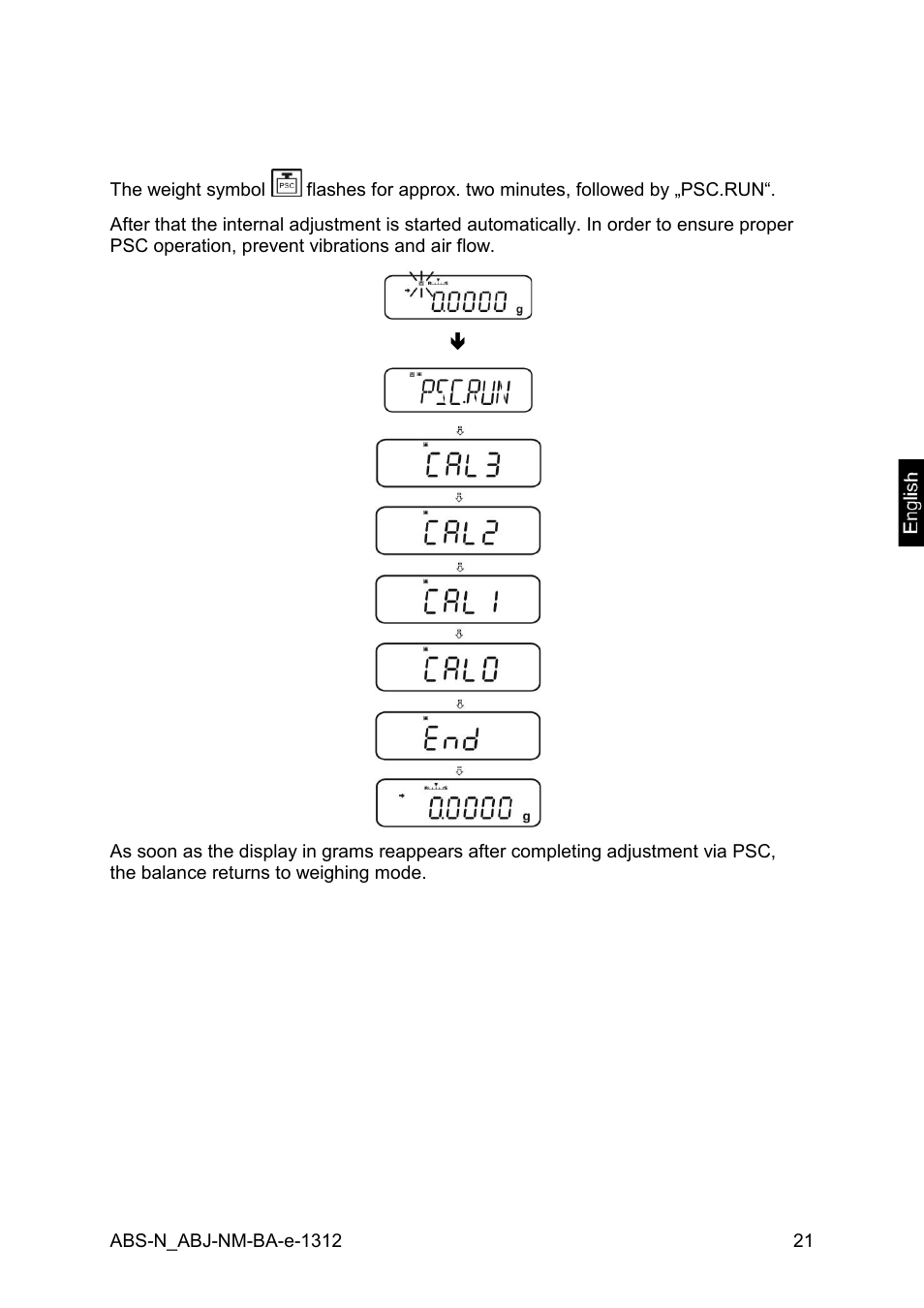 KERN & SOHN ABJ 320-4NM User Manual | Page 21 / 96