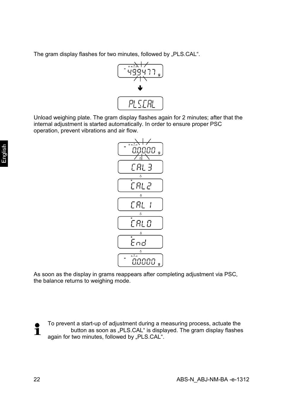 KERN & SOHN ABJ 320-4NM User Manual | Page 22 / 96