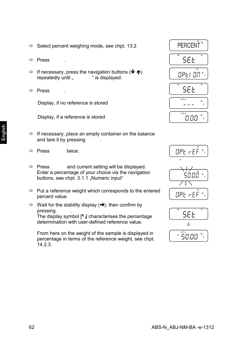 2 user-defined reference | KERN & SOHN ABJ 320-4NM User Manual | Page 62 / 96