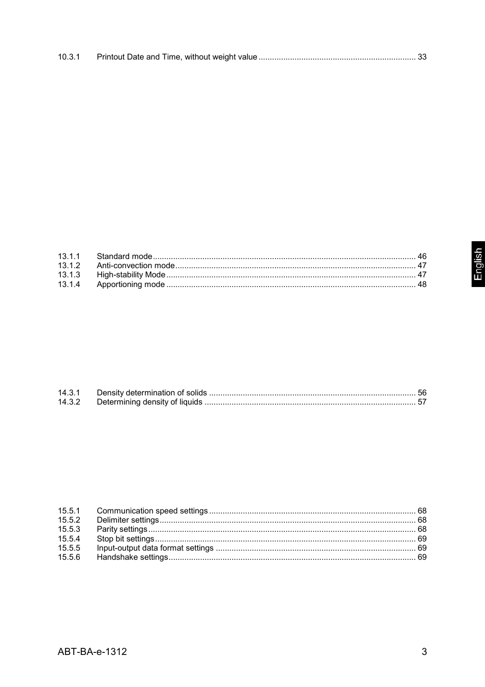 KERN & SOHN ABT 220-5DM User Manual | Page 3 / 72