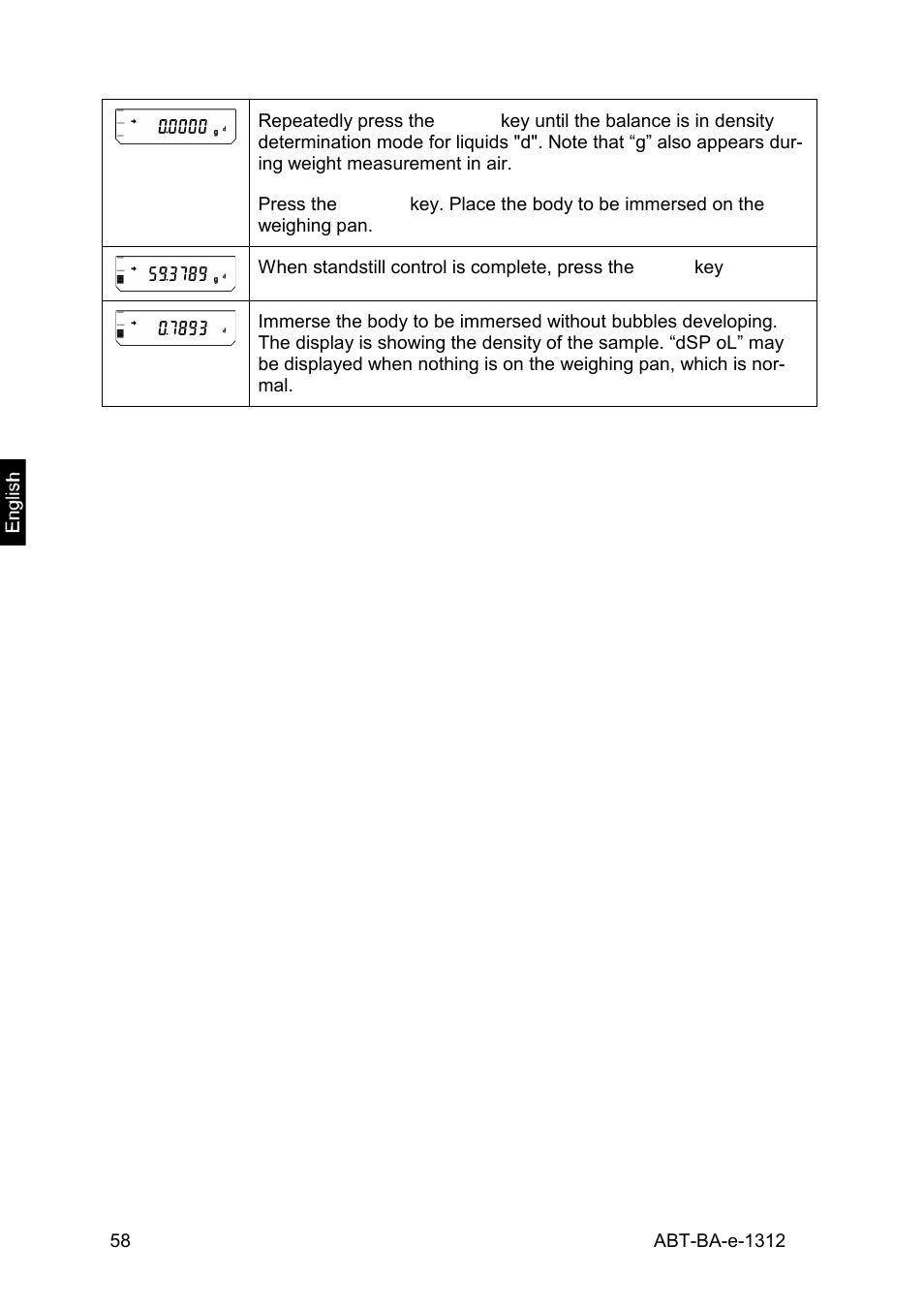 KERN & SOHN ABT 220-5DM User Manual | Page 58 / 72