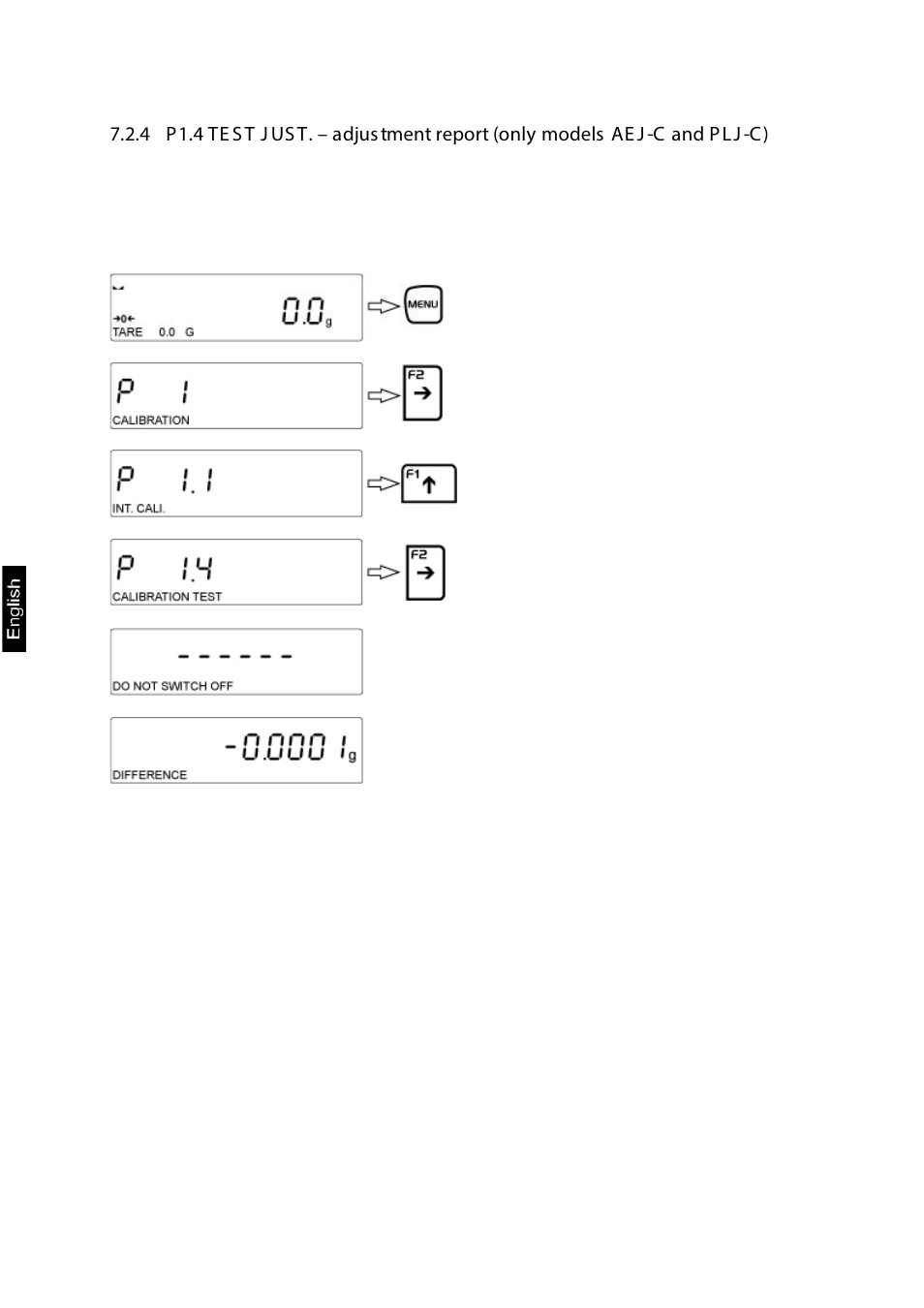 KERN & SOHN AEJ 200-4CM User Manual | Page 30 / 119