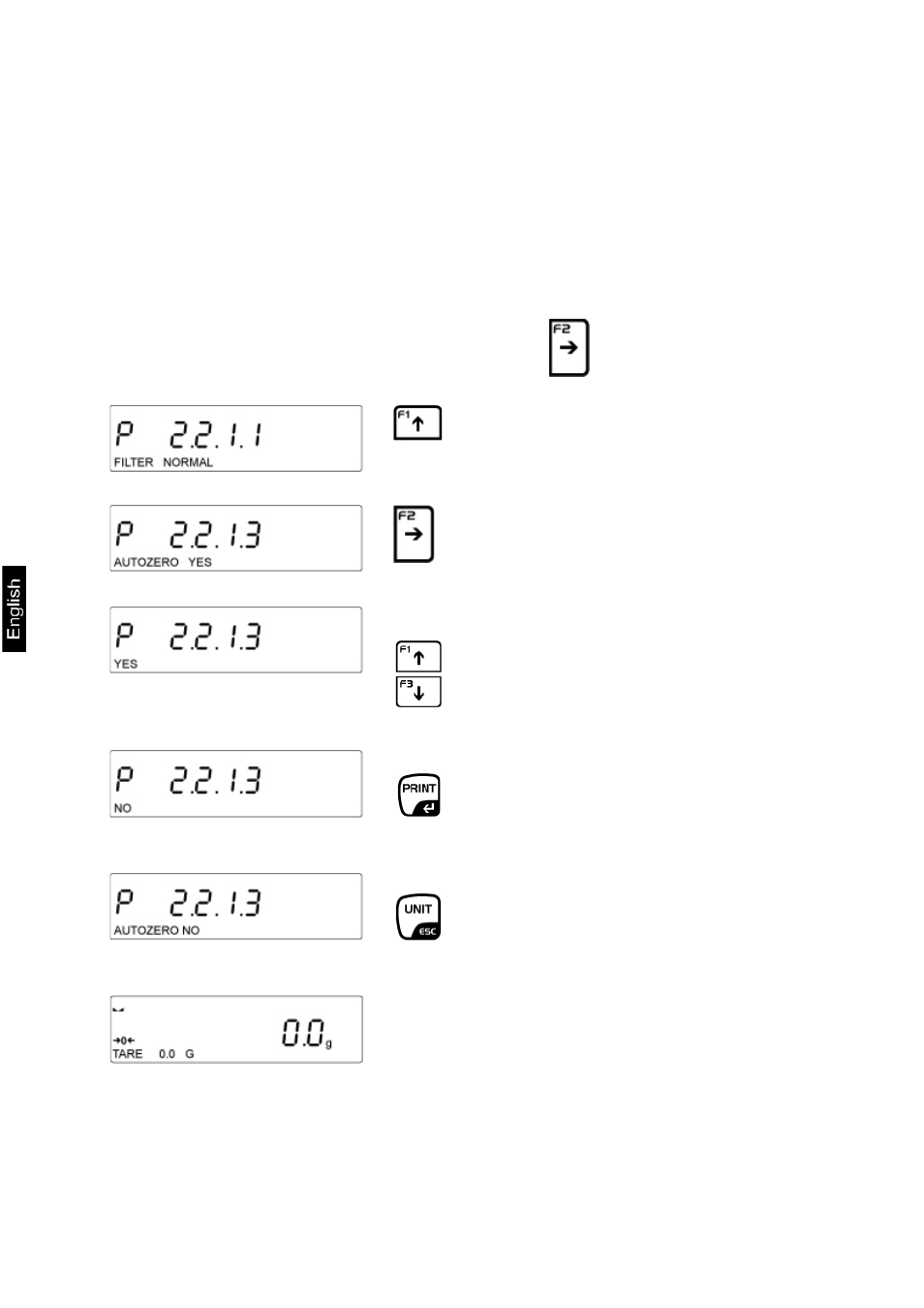 3 auto zero | KERN & SOHN AEJ 200-4CM User Manual | Page 50 / 119