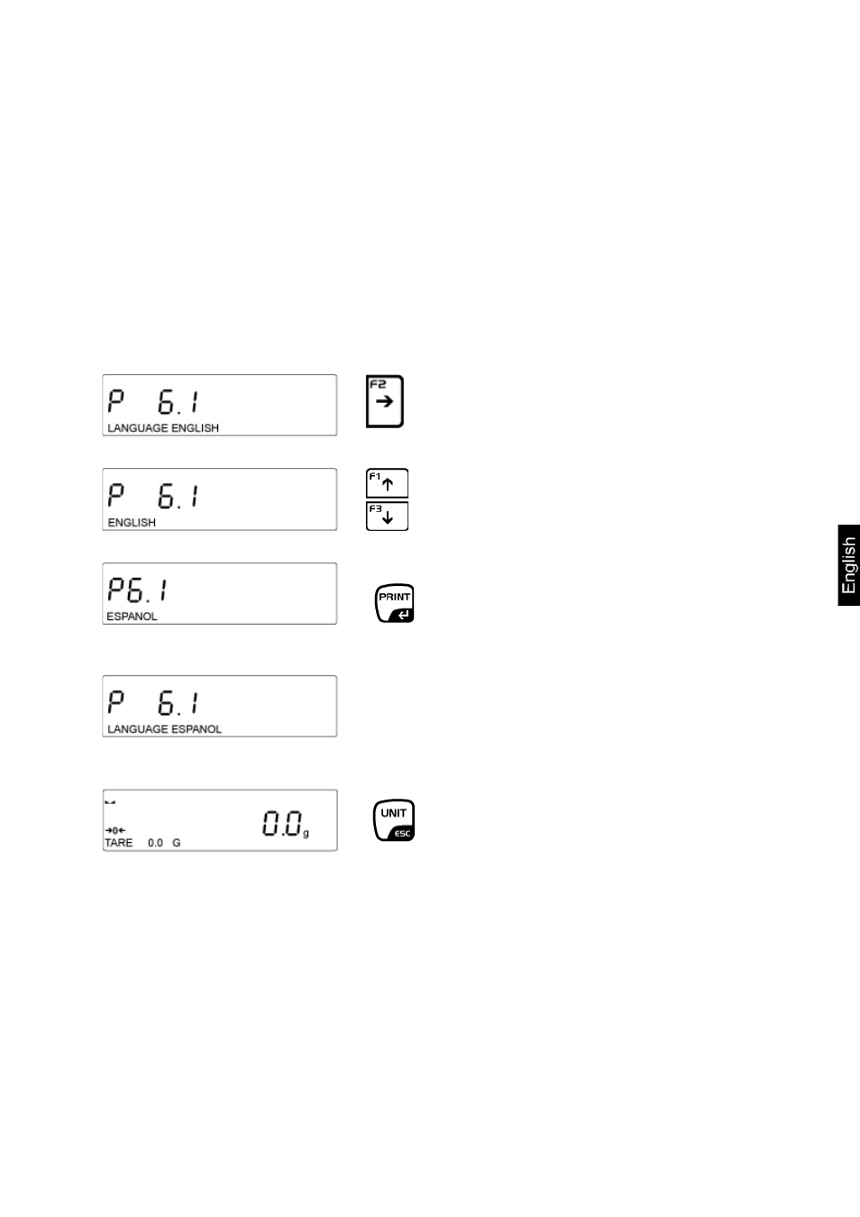 14 further useful functions “p6 other, 1 language | KERN & SOHN AEJ 200-4CM User Manual | Page 81 / 119