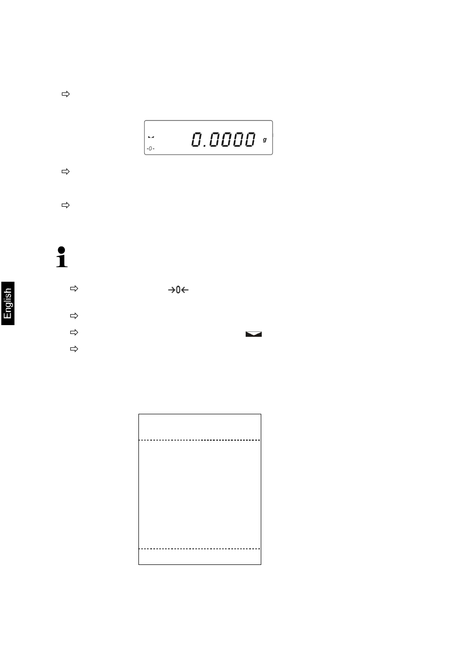 9 weighing functions p6 func, 1 turn on/off balance, 2 weighing | KERN & SOHN AEJ 100-4NM User Manual | Page 34 / 85