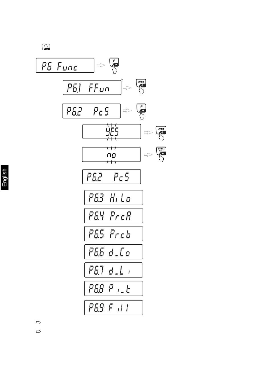 1 selecting accessible operating modes | KERN & SOHN AEJ 100-4NM User Manual | Page 40 / 85