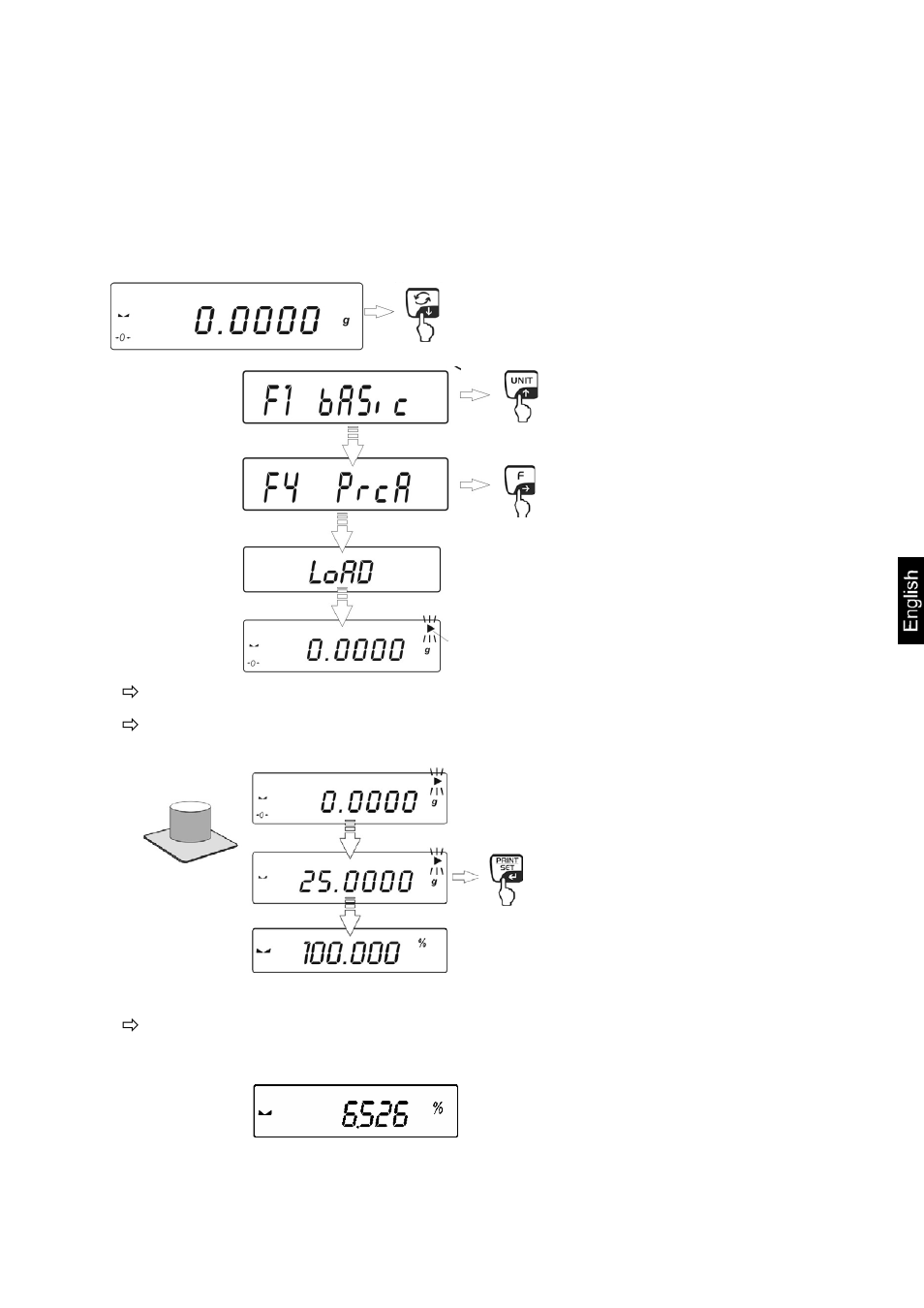 3 percent determination | KERN & SOHN AEJ 100-4NM User Manual | Page 61 / 85