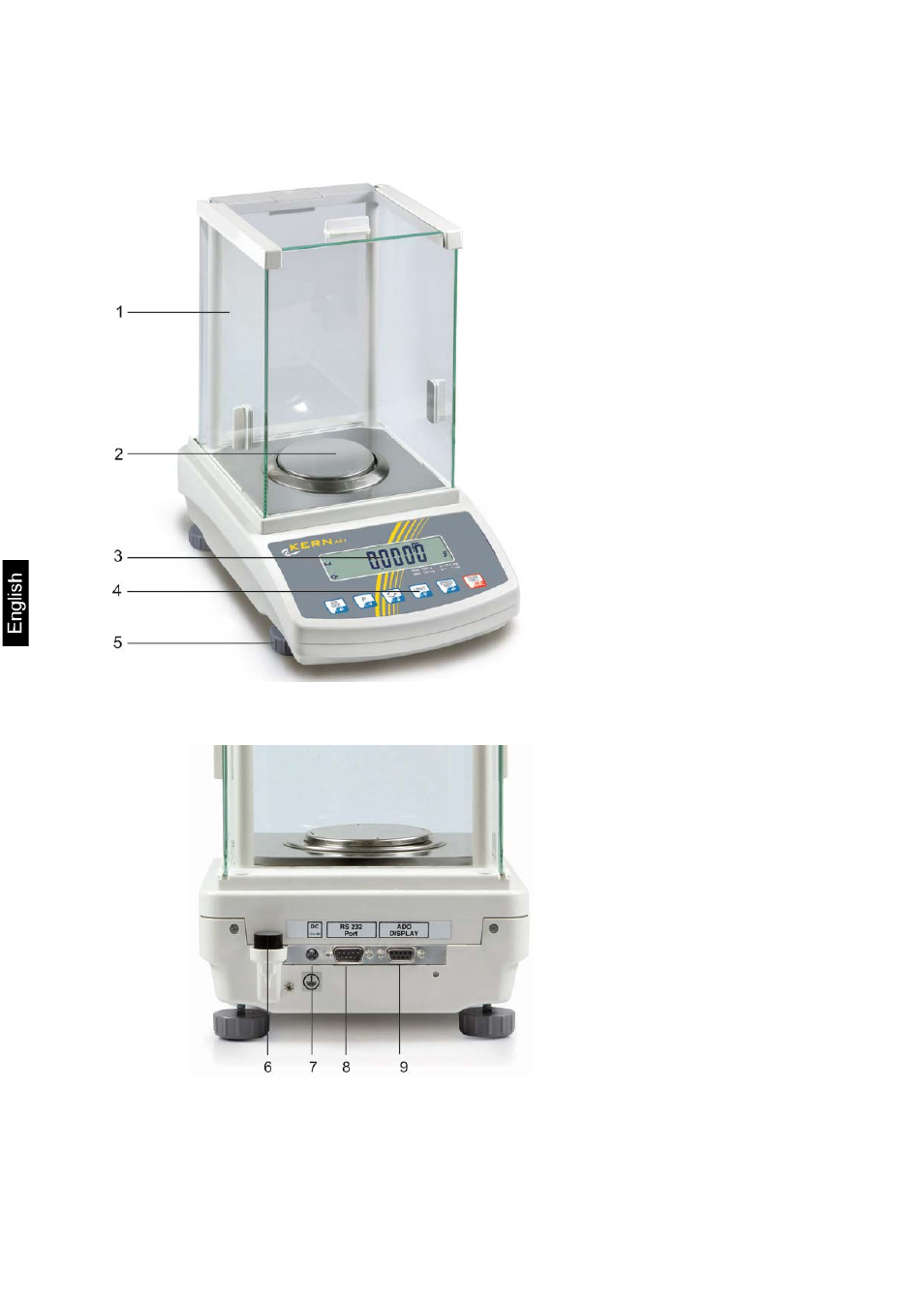 2 appliance overview | KERN & SOHN AEJ 100-4NM User Manual | Page 8 / 85