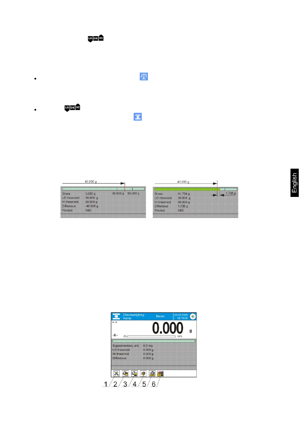 Checkweighing | KERN & SOHN AET 200-4NM User Manual | Page 61 / 189