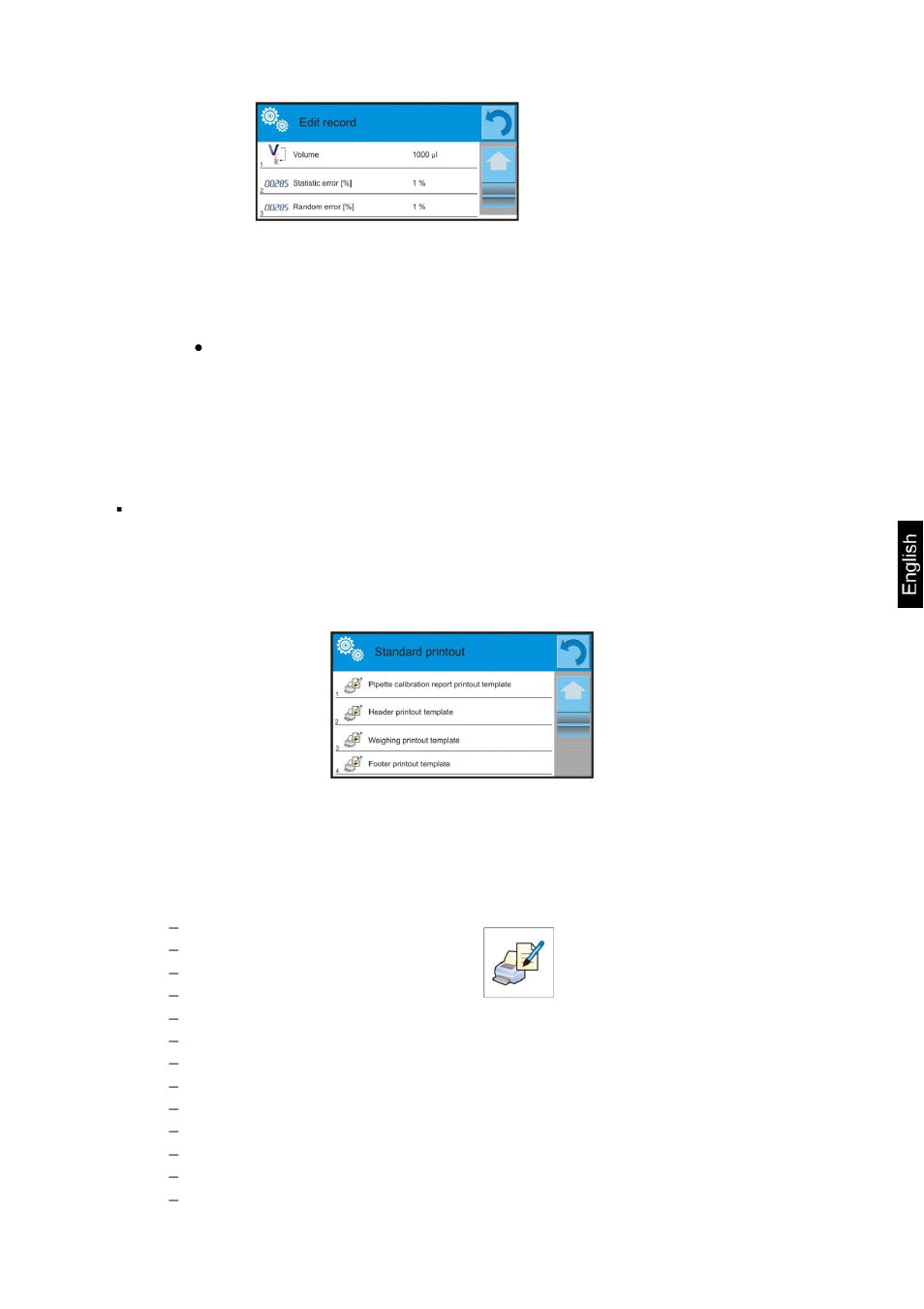 Printouts | KERN & SOHN AET 200-4NM User Manual | Page 99 / 189