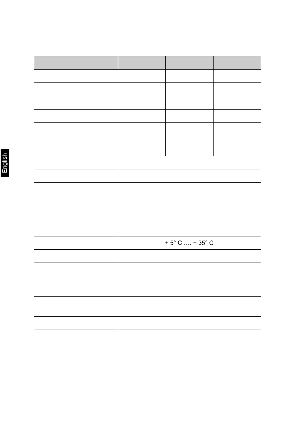 1 technical data | KERN & SOHN ALJ 310-4A User Manual | Page 4 / 78