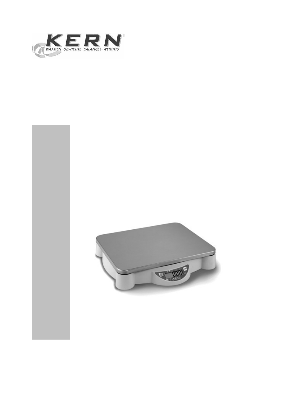 KERN & SOHN ECE 50K20 User Manual | 12 pages