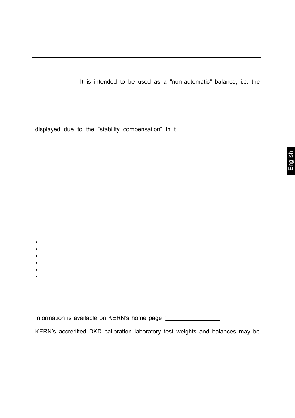 Basic information, Proper use, Improper use | Warranty, Monitoring of test resources, 3 basic information | KERN & SOHN FFN 25K10IPM User Manual | Page 10 / 32