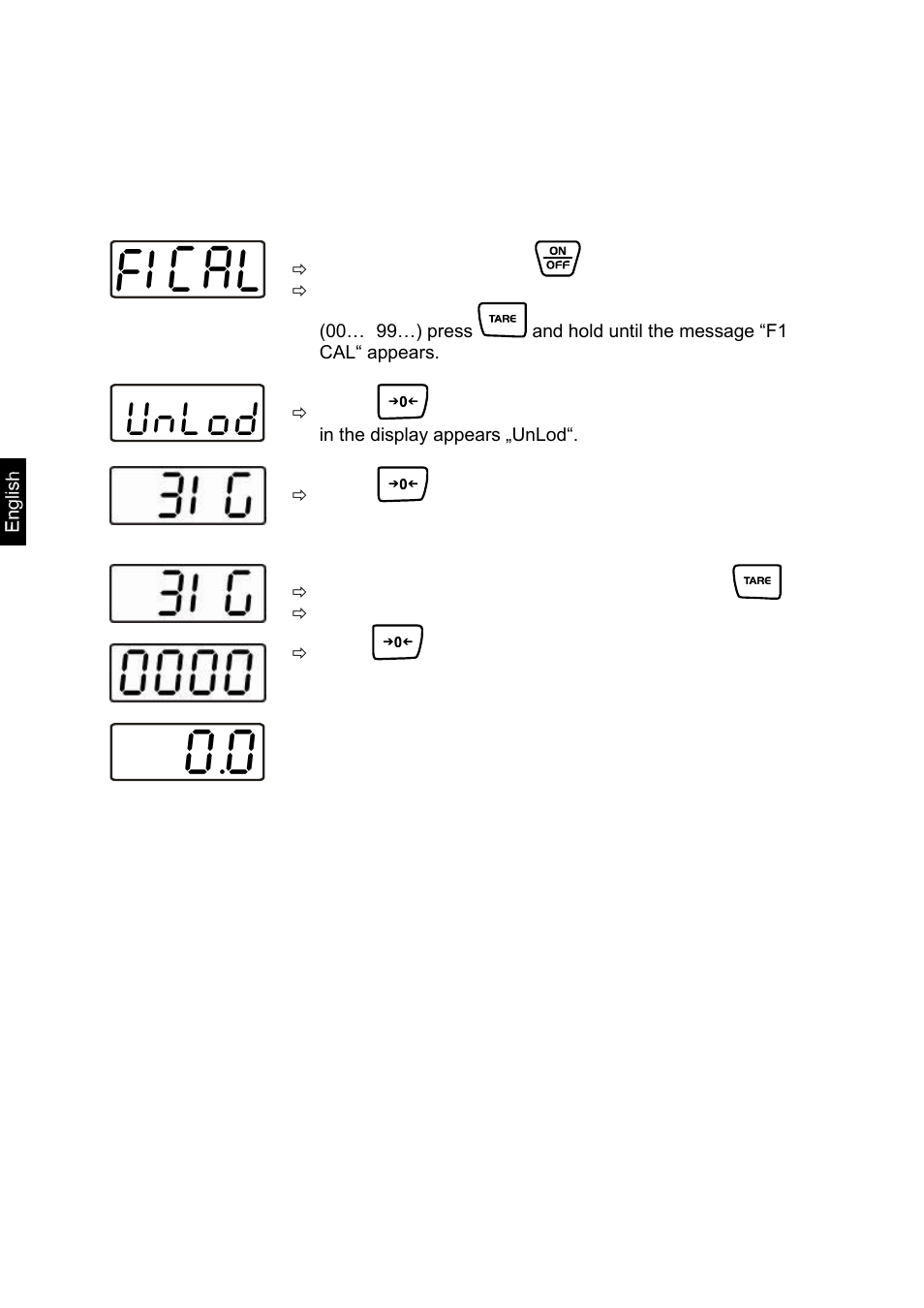 Adjusting non-verifiable models | KERN & SOHN FFN 25K10IPM User Manual | Page 19 / 32