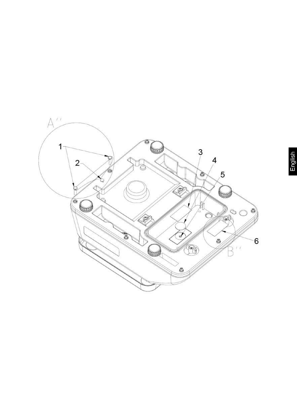 Adjustment switch and seals | KERN & SOHN FFN 25K10IPM User Manual | Page 22 / 32