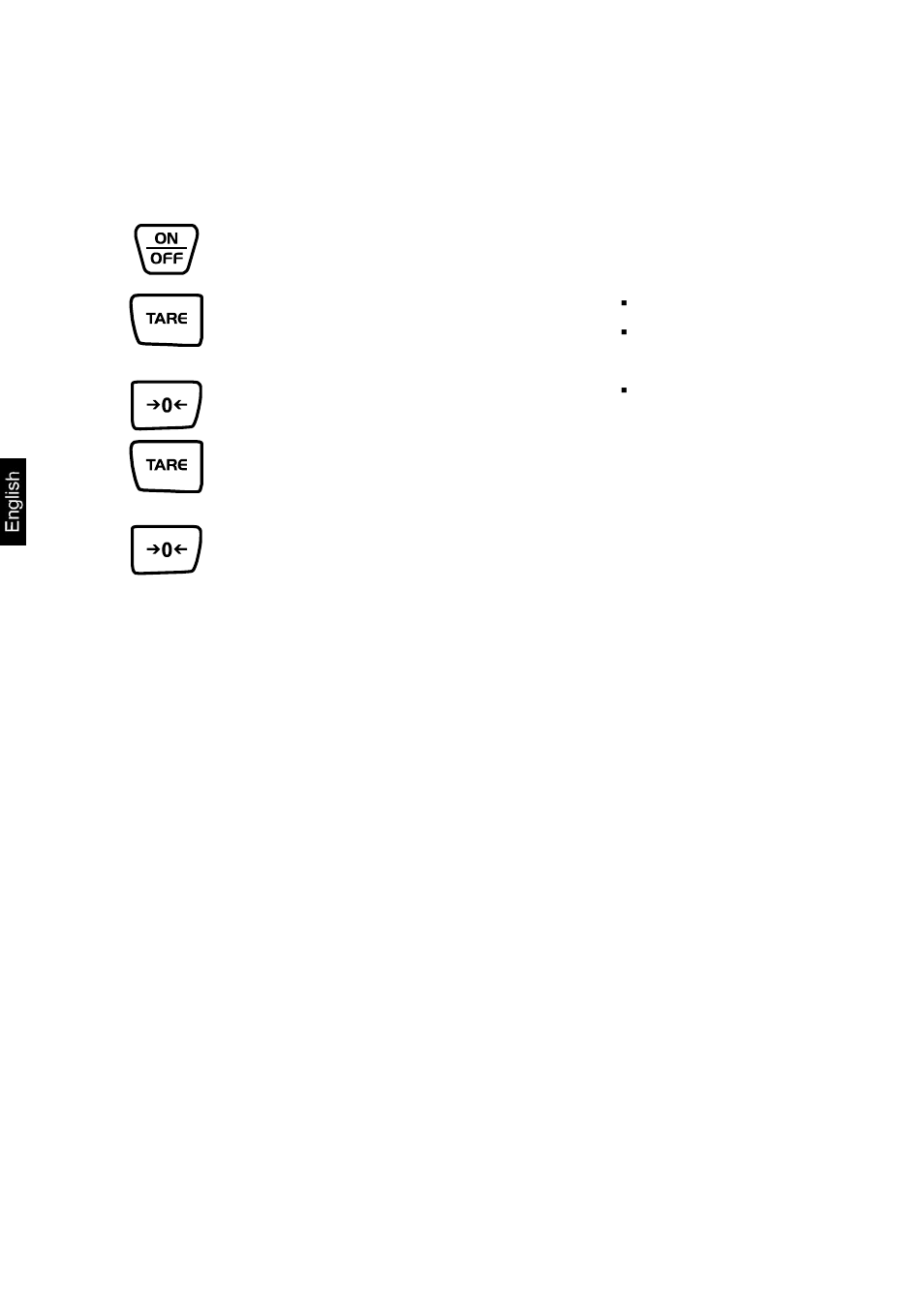 Keyboard overview | KERN & SOHN FFN 25K10IPM User Manual | Page 9 / 32