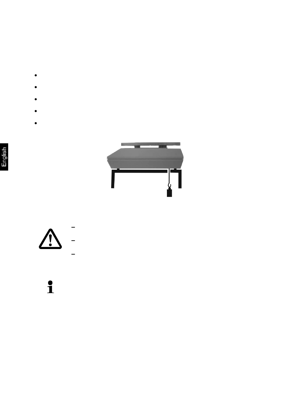9 underfloor weighing | KERN & SOHN FKB 65K1A User Manual | Page 14 / 39