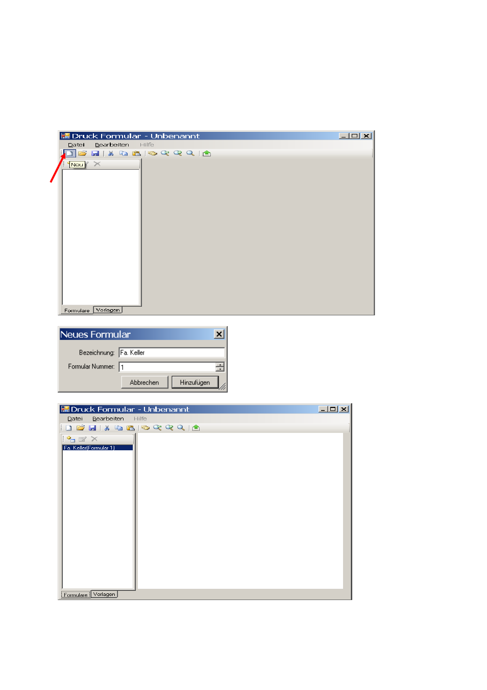 Create form | KERN & SOHN FKT 60K1L User Manual | Page 4 / 7