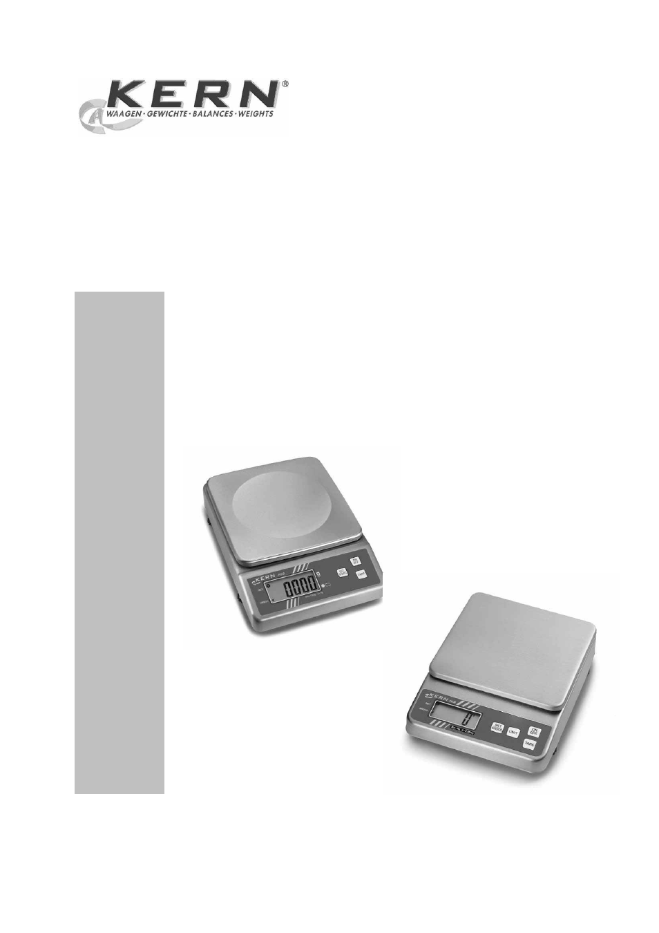 KERN & SOHN FOB 30K10LM User Manual | 21 pages