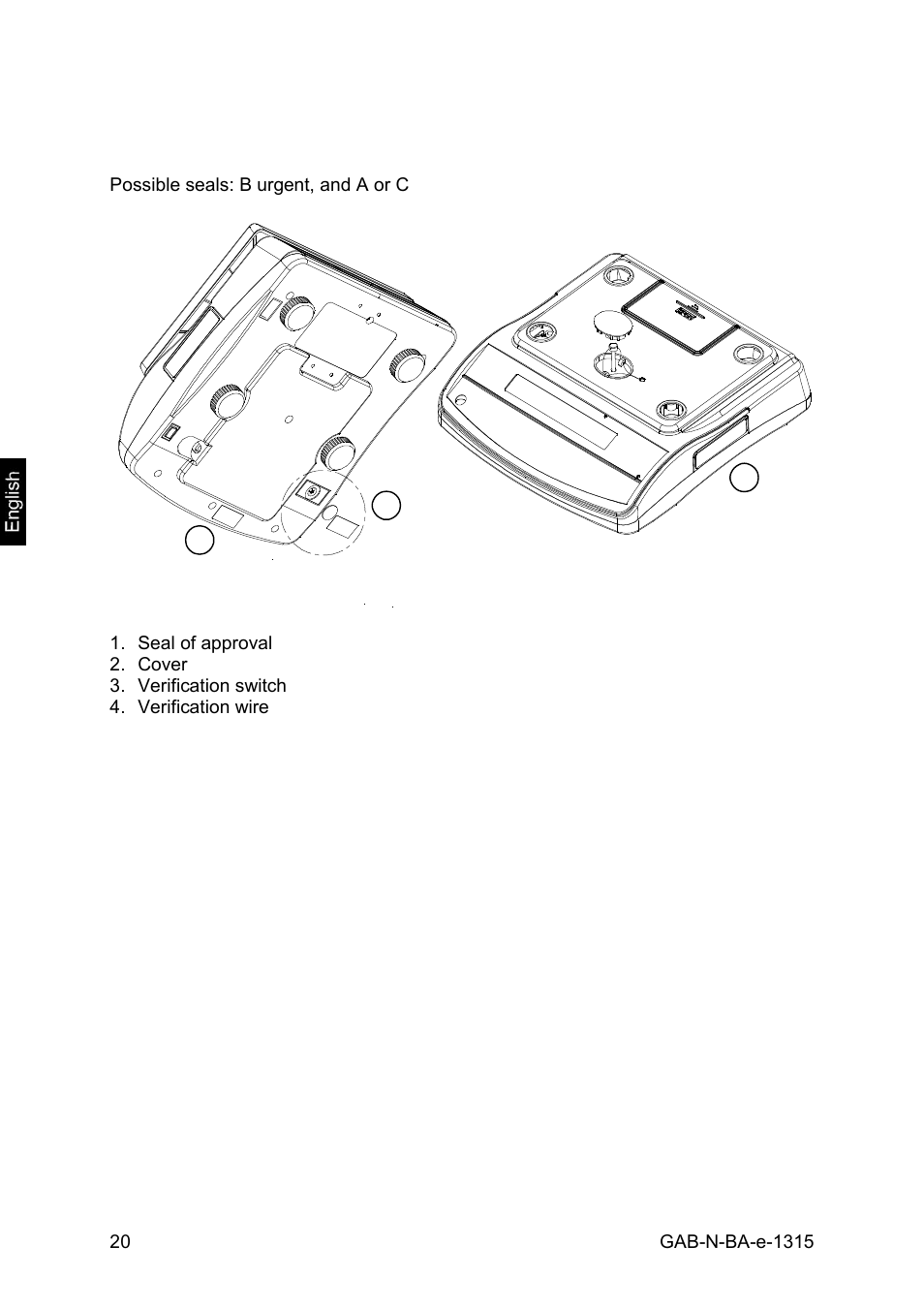 KERN & SOHN GAB 30K5DNM User Manual | Page 20 / 41