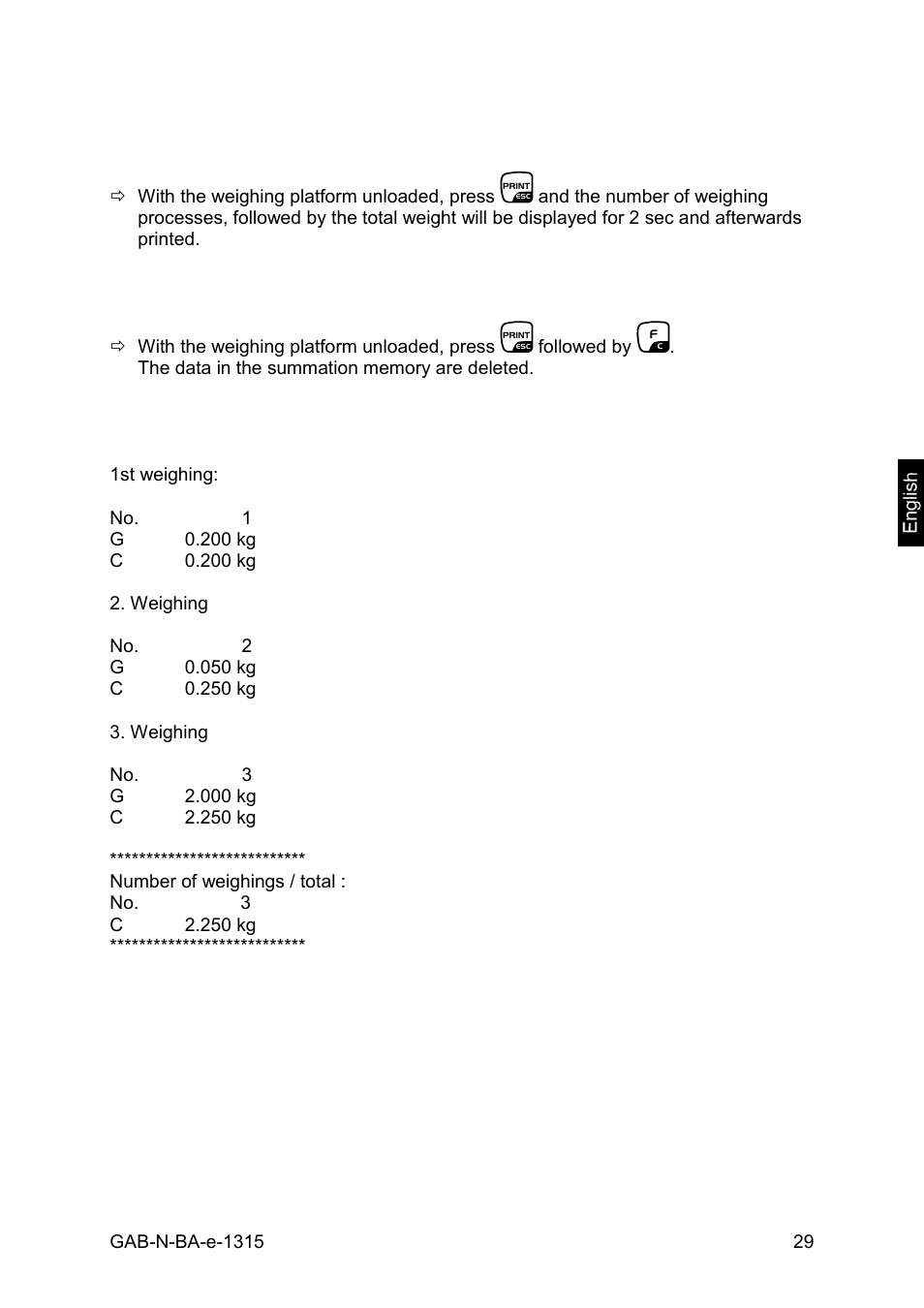 KERN & SOHN GAB 30K5DNM User Manual | Page 29 / 41