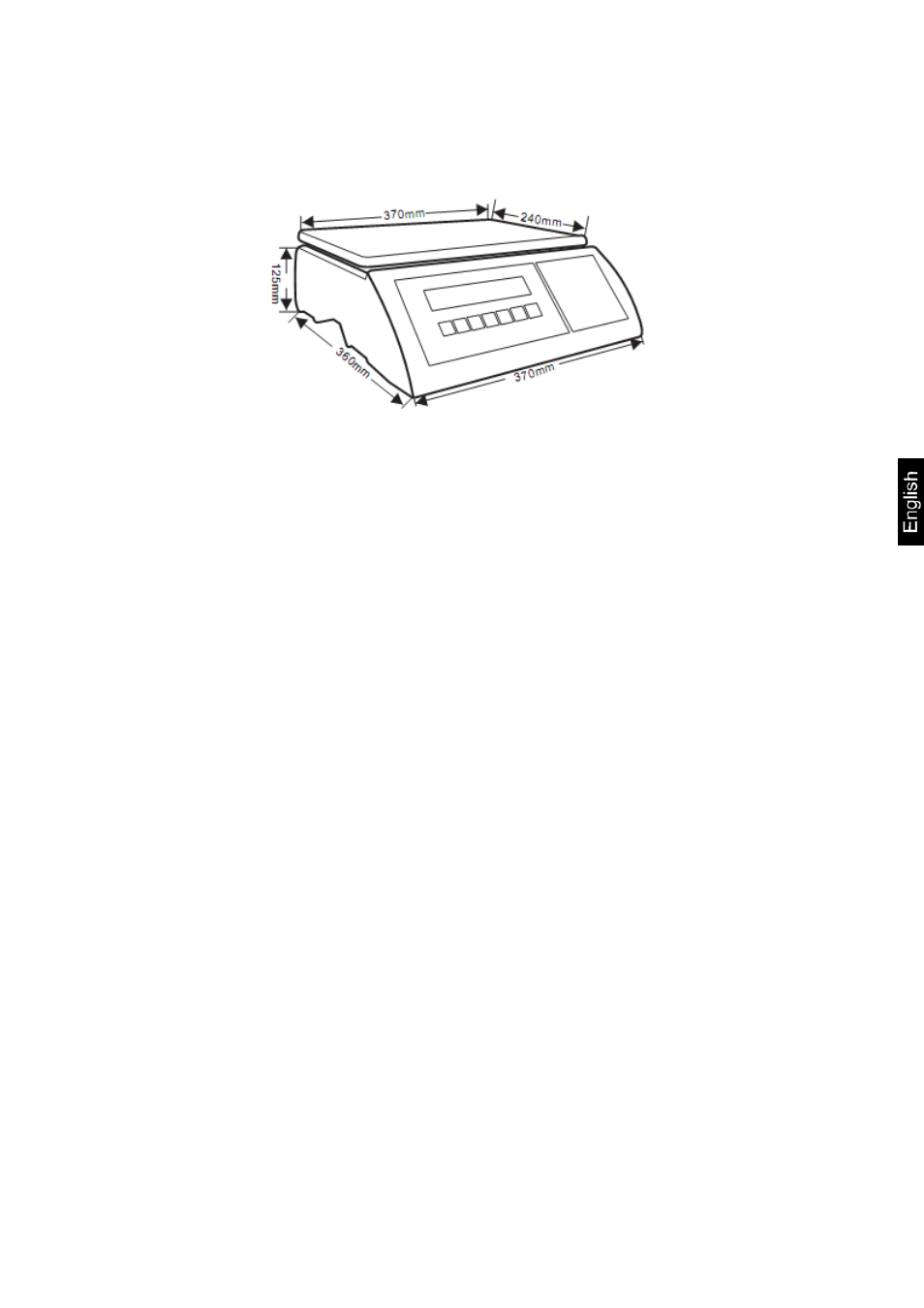 3 dimensions, 3 basic information (general), 1 proper use | 2 improper use | KERN & SOHN GAB 30K-3PM User Manual | Page 11 / 39