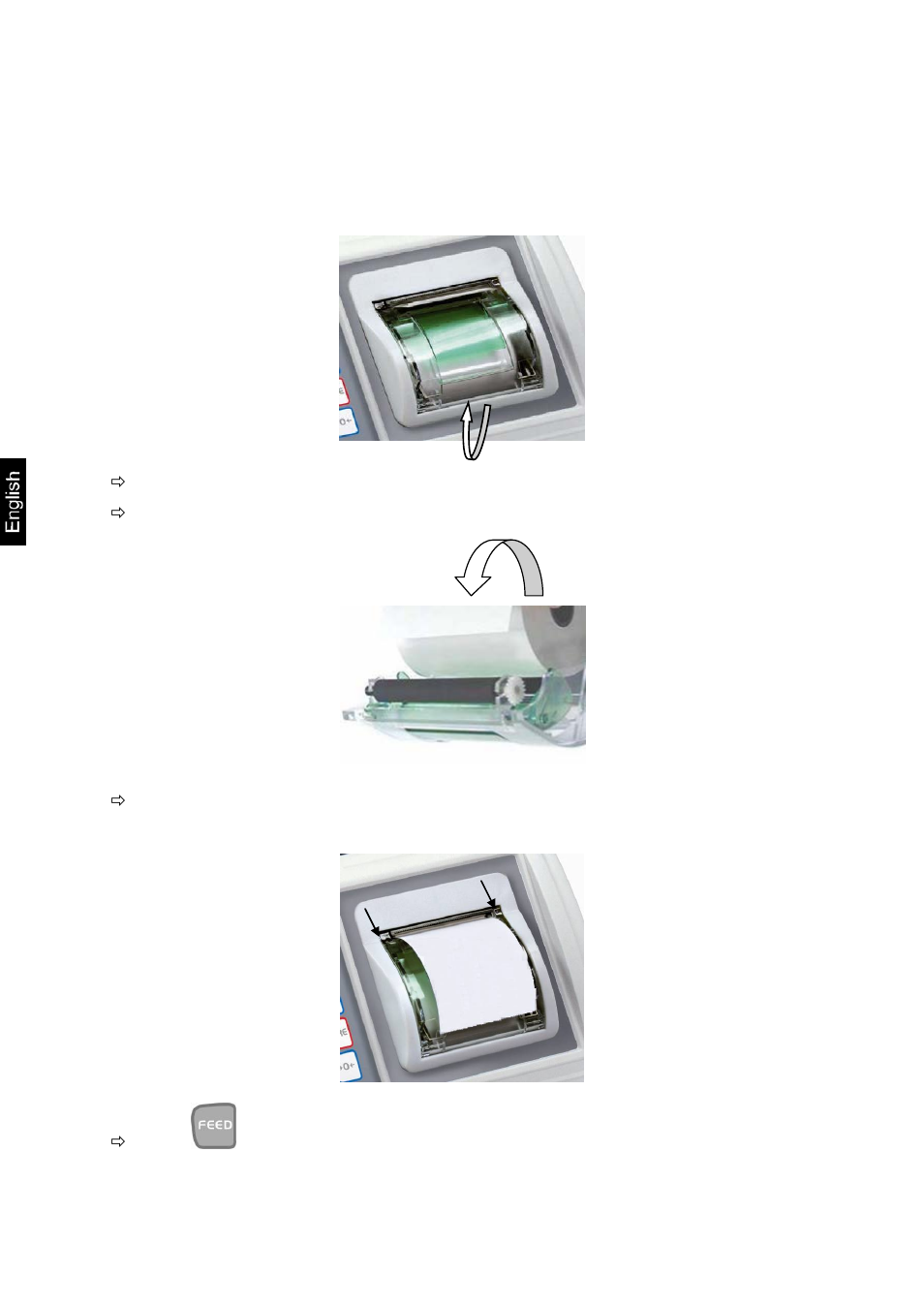 9 printer, 1 change paper roll | KERN & SOHN GAB 30K-3PM User Manual | Page 36 / 39