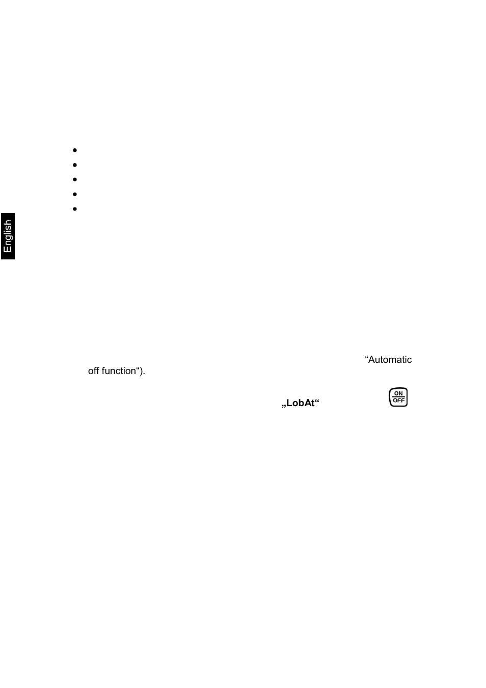 Placing, Scope of delivery, Mains connection (optional) | Battery operation | KERN & SOHN FOB 5K1S User Manual | Page 7 / 17