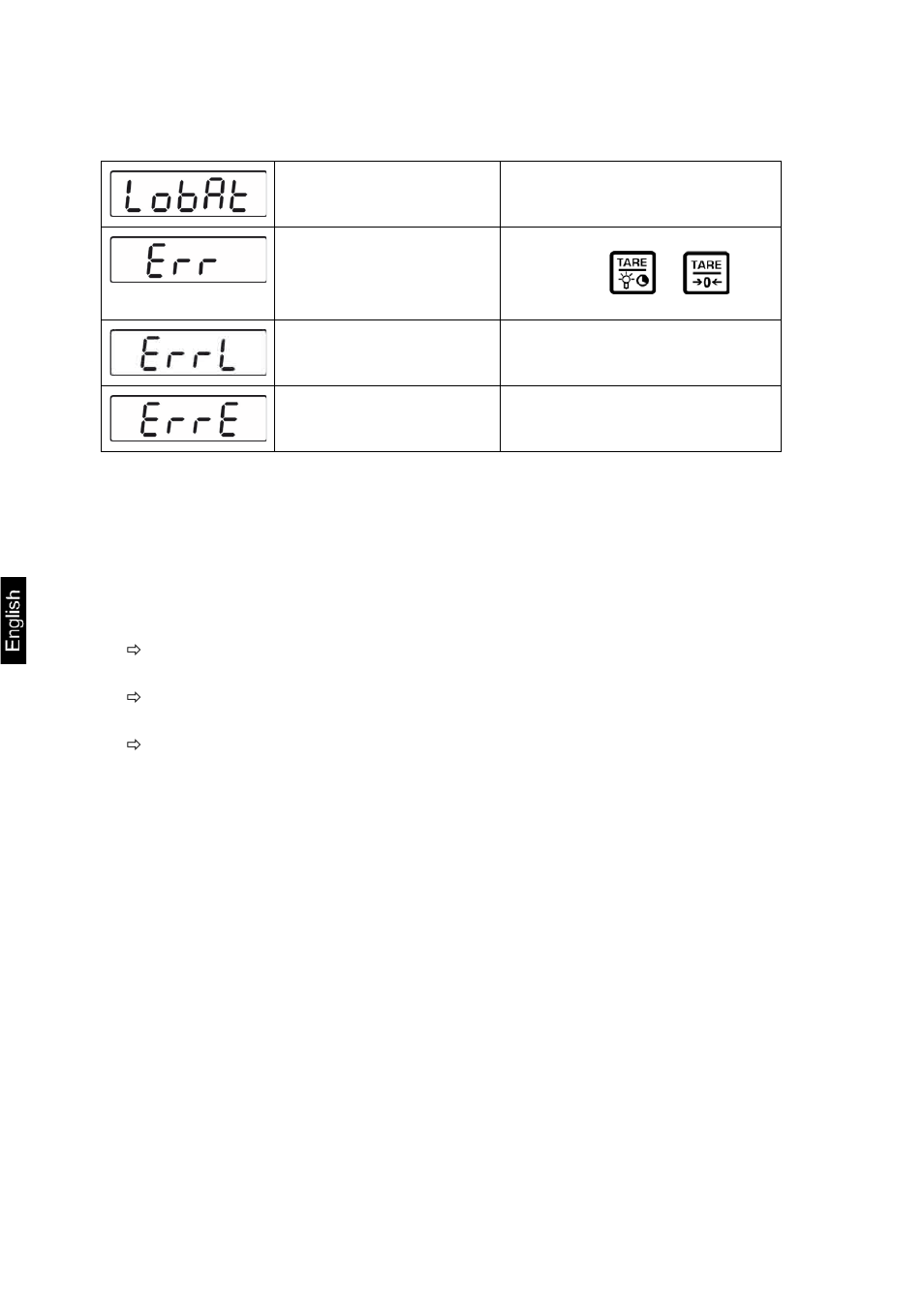 9 error messages, 10 servicing, maintenance, disposal, 1 cleaning | 2 servicing, maintenance, 3 disposal, Error messages, Servicing, maintenance, disposal, Cleaning, Servicing, maintenance, Disposal | KERN & SOHN FOB 30K-3NL User Manual | Page 26 / 27