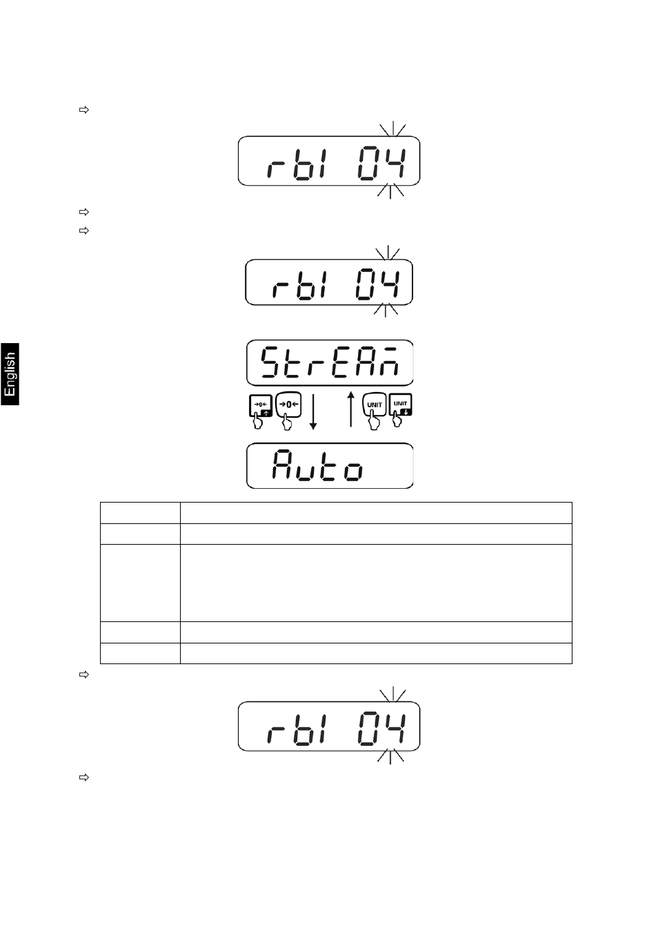 4 output format (function „rs1 04“) | KERN & SOHN KXS-TM User Manual | Page 60 / 109