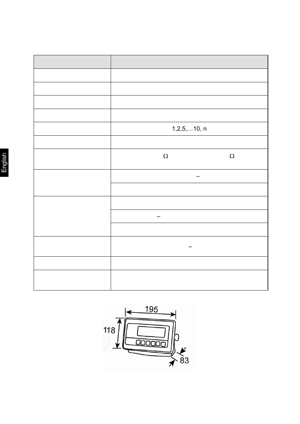 KERN & SOHN KFE-TM User Manual | Page 4 / 58