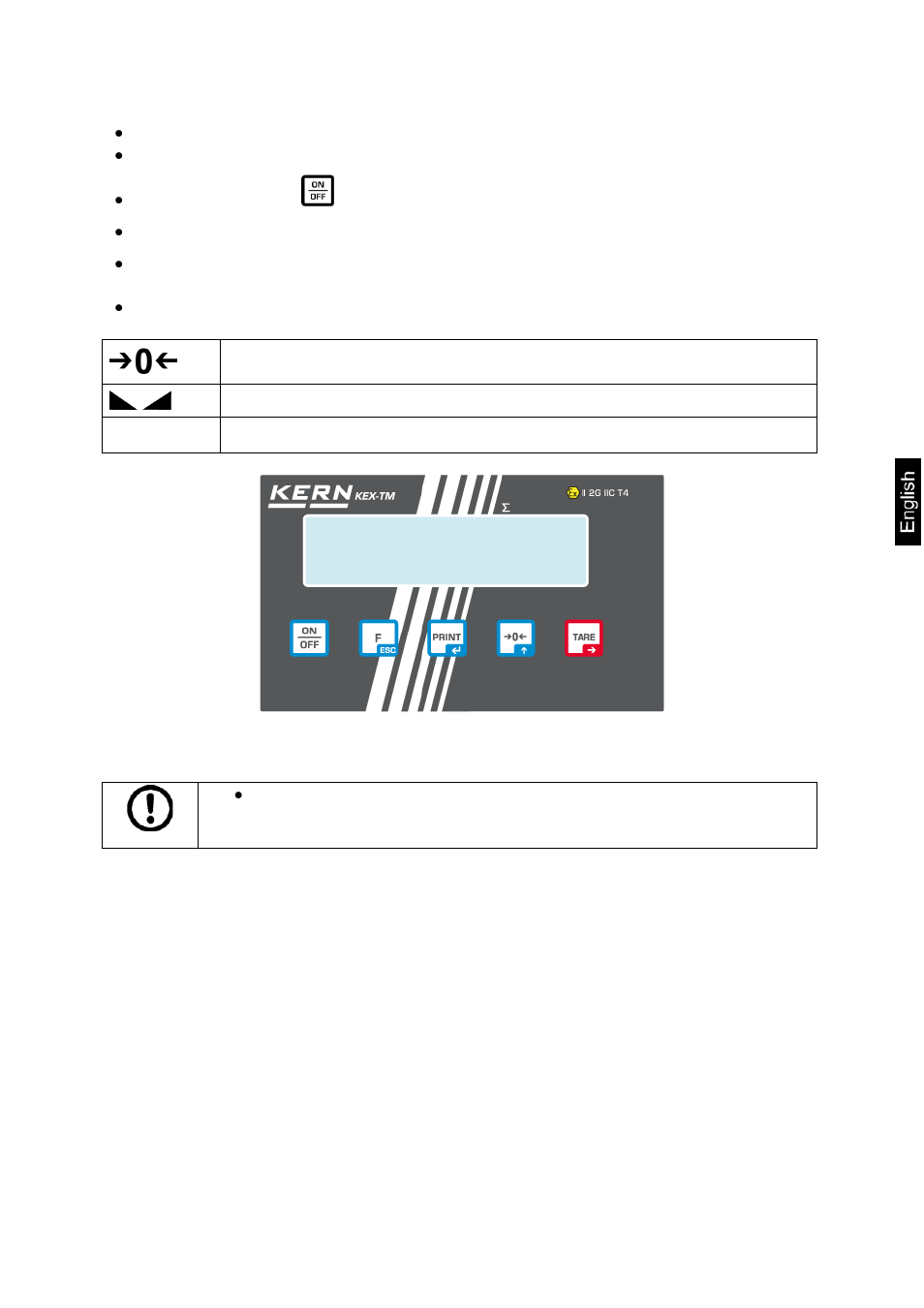 7 changing the installation site for the balance | KERN & SOHN OEX User Manual | Page 13 / 15