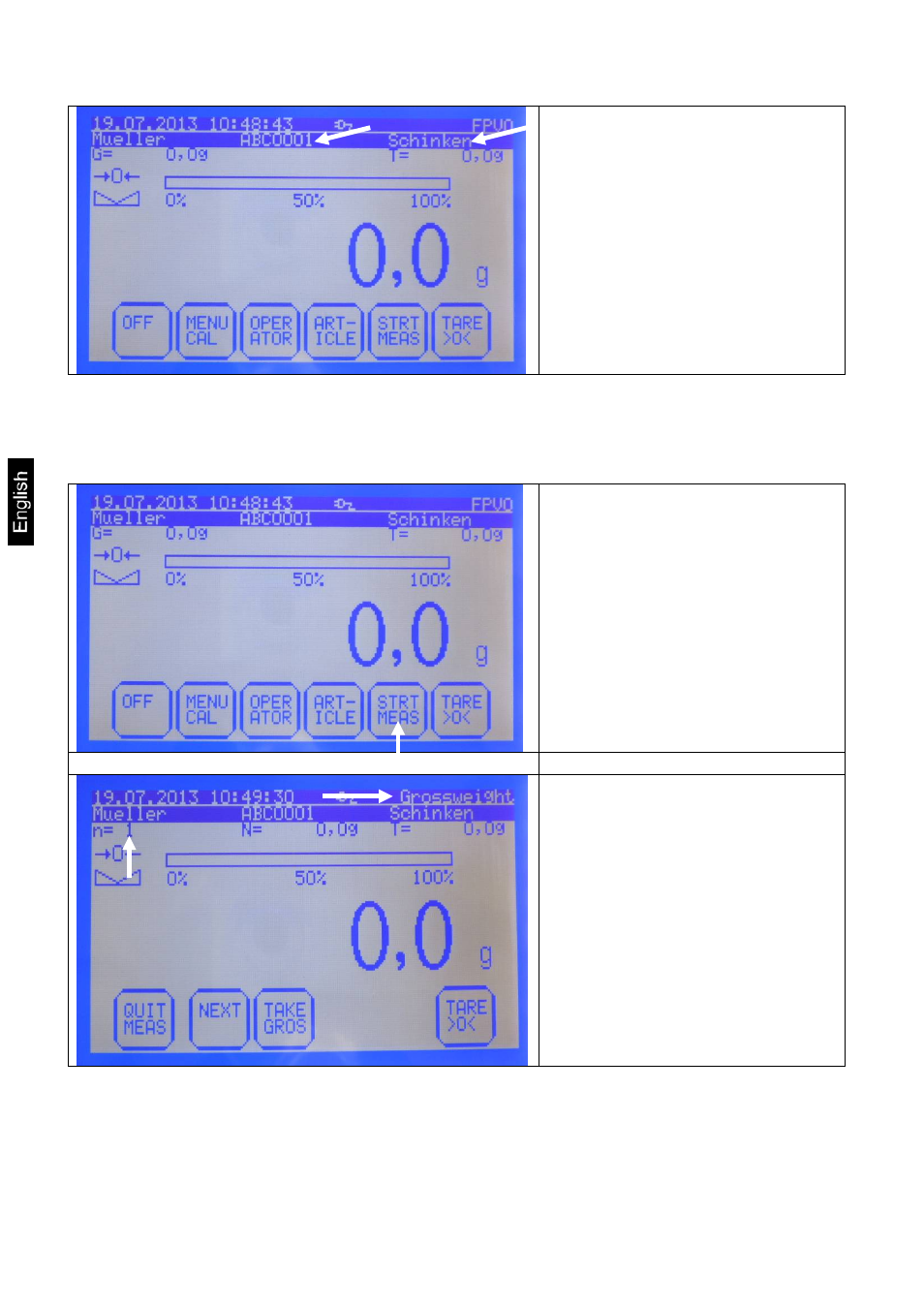 3 start the measurement | KERN & SOHN FKTF User Manual | Page 16 / 25
