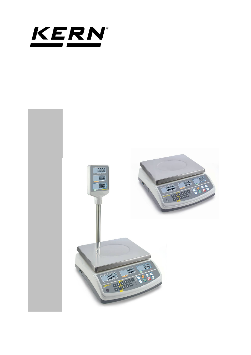 KERN & SOHN RPB D User Manual | 33 pages