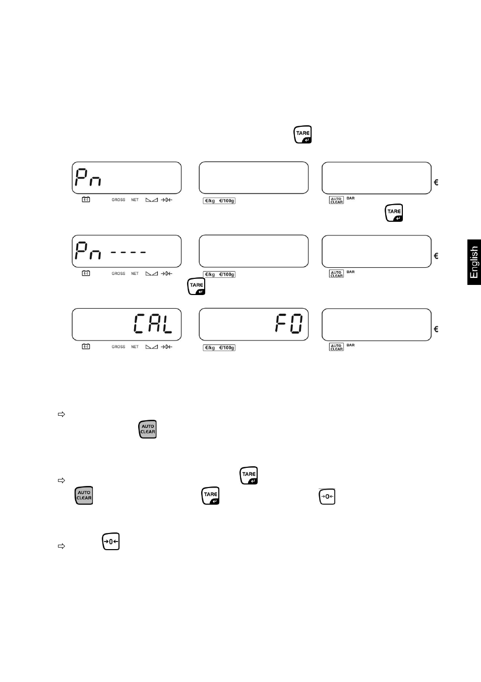 1 service mode | KERN & SOHN RPB D User Manual | Page 19 / 33