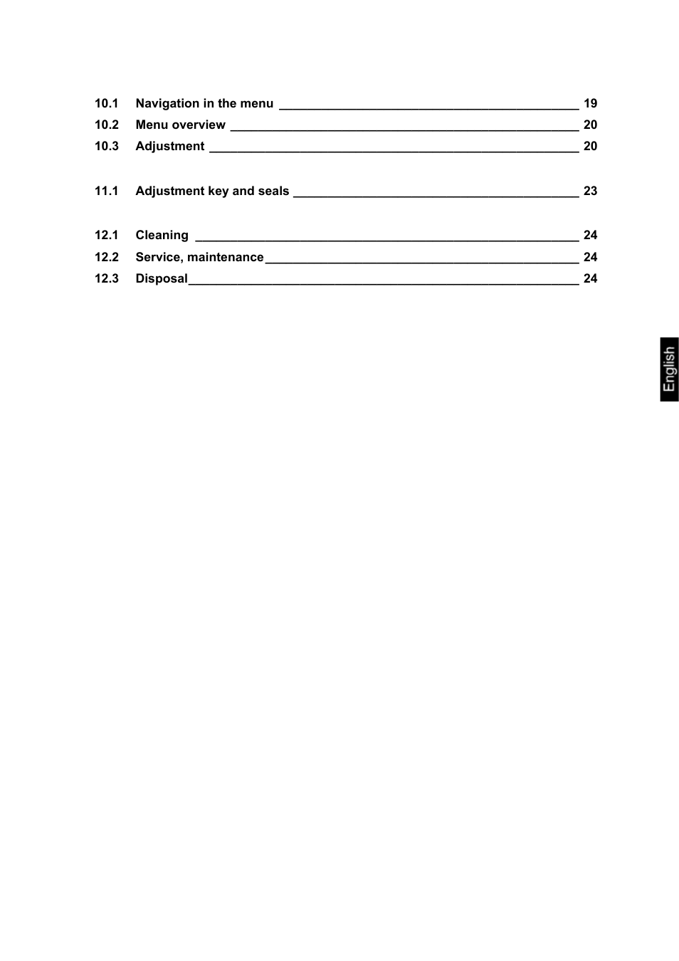KERN & SOHN RXB User Manual | Page 3 / 25