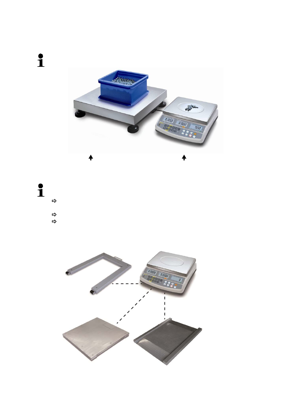 2 counting systems kern ccs, 3 counting systems with your selected bulk scales, Counting systems kern ccs | Counting systems with your selected bulk scales | KERN & SOHN CFS 50K-3 User Manual | Page 11 / 85