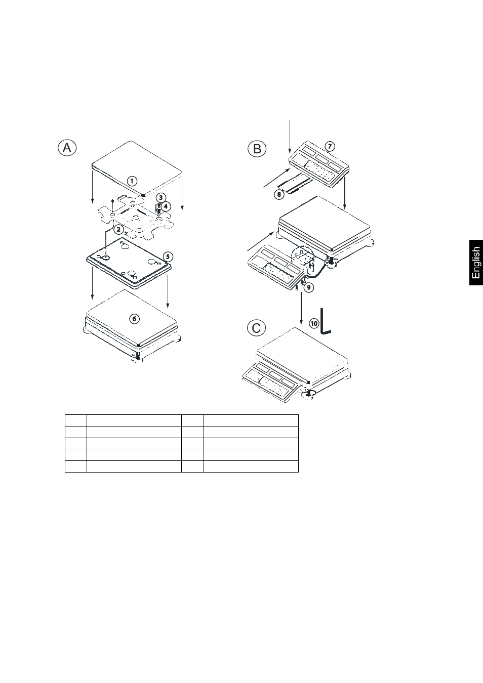 1 setup | KERN & SOHN CXP Version 1.7 User Manual | Page 17 / 54