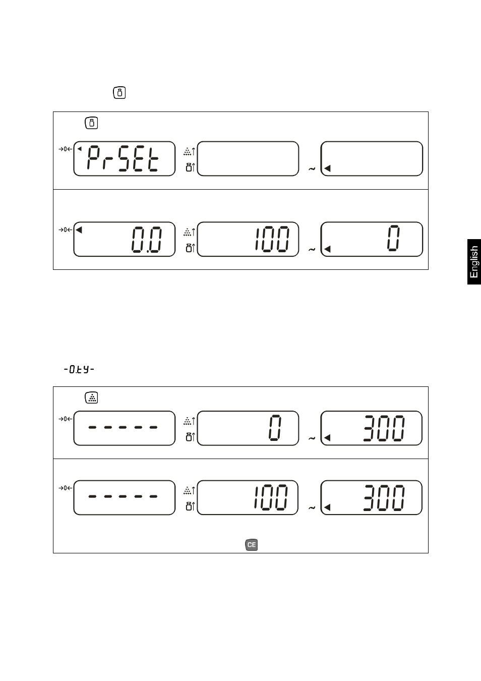 2 call-up, 5 count with tolerance control - fill to target, 1 set tolerance value for target number of pieces | Plset | KERN & SOHN CXP Version 1.7 User Manual | Page 29 / 54