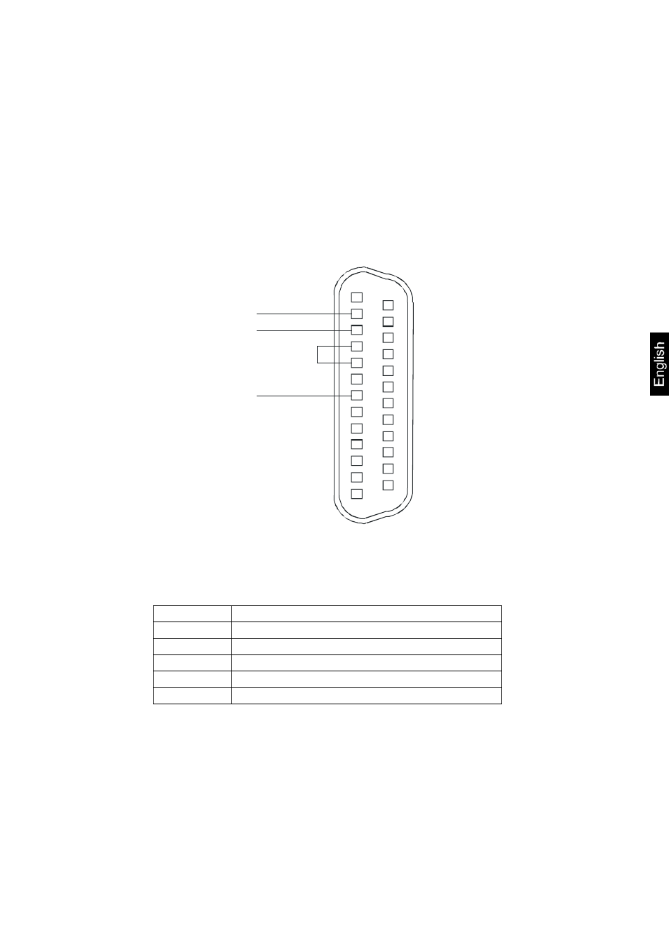 14 data output, 1 rs 232c interface, Rxd txd sg | KERN & SOHN CXP Version 1.7 User Manual | Page 43 / 54